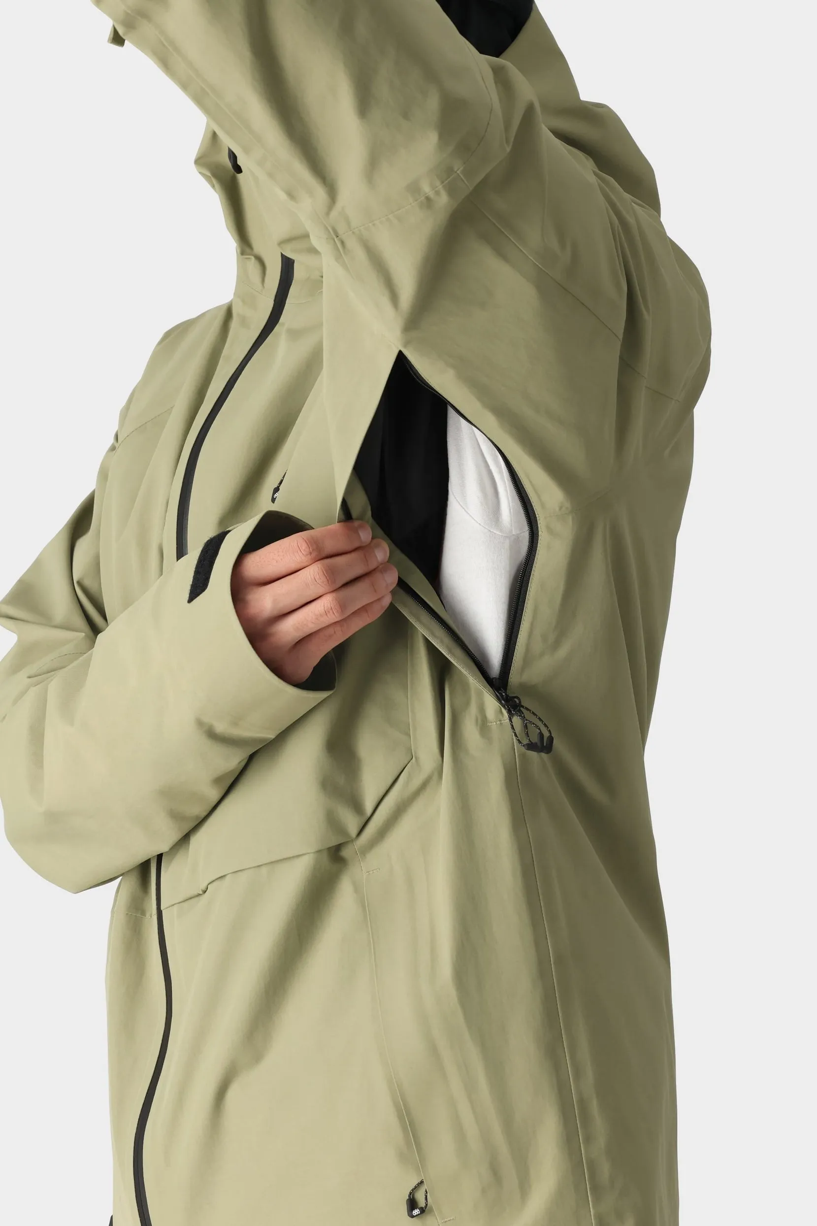686 Mens Snow Jacket GORE-TEX Hydra Down Thermagraph