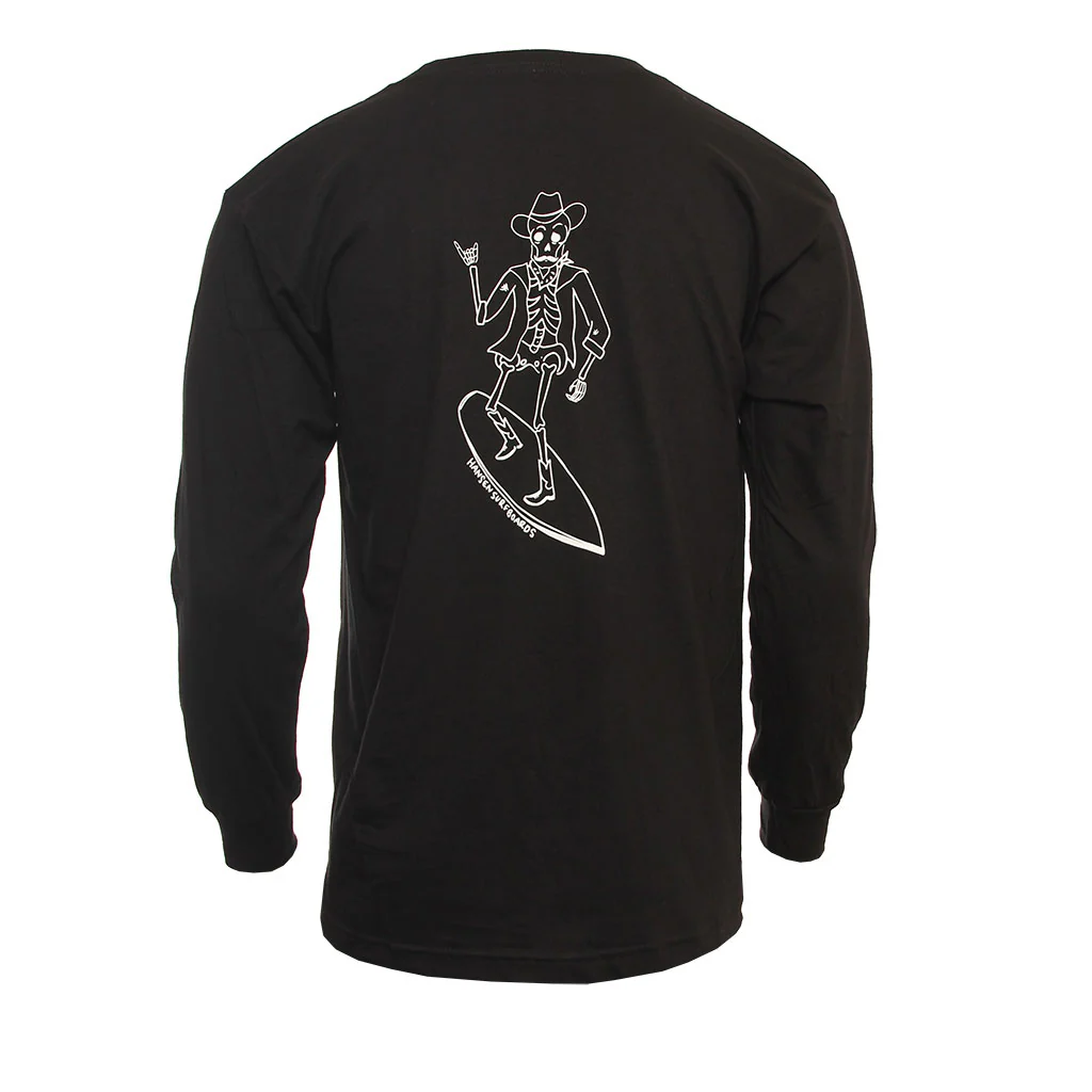 Hansen Mens Shirt Shaka Skeleton Long Sleeve