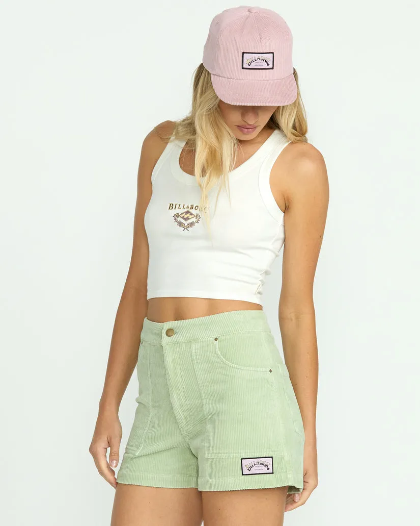 Billabong Womens Tank Top Original Tiny Knit Tank