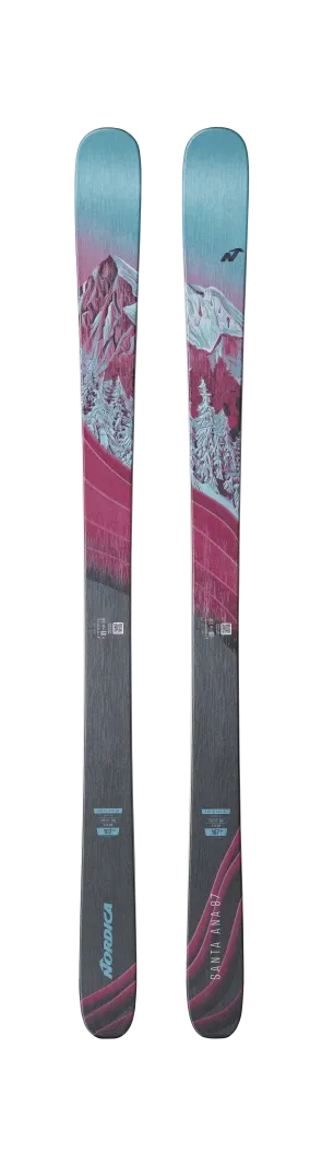 Nordica Womens Skis Santa Ana 87