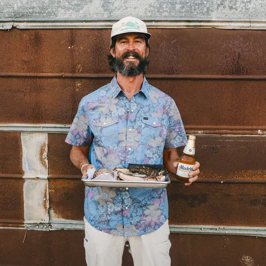 Howler Brothers Mens Woven H Bar B Snapshirt