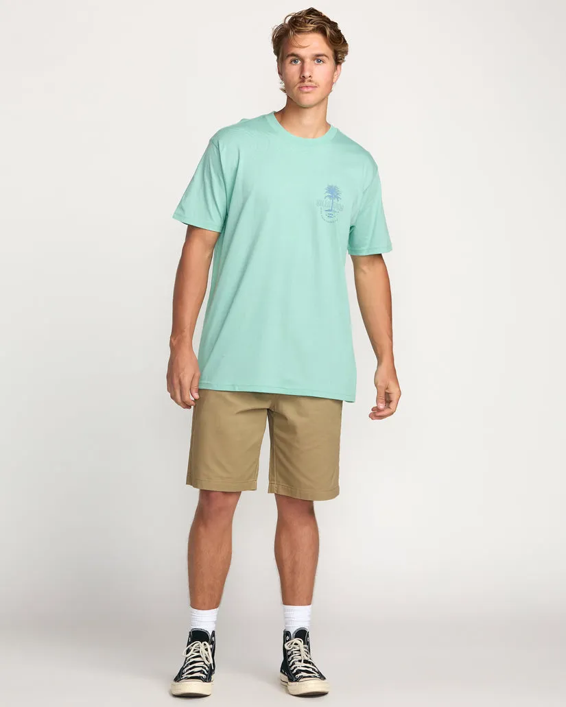 Billabong Mens Shirt Calm Palm Premium