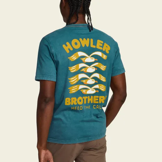 Howler Brothers Mens Shirt Flocka Seagulls