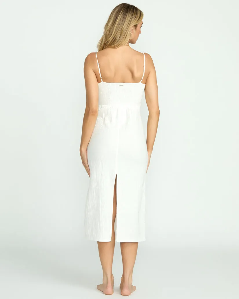 Billabong Womens Dress Crystal Clear Midi