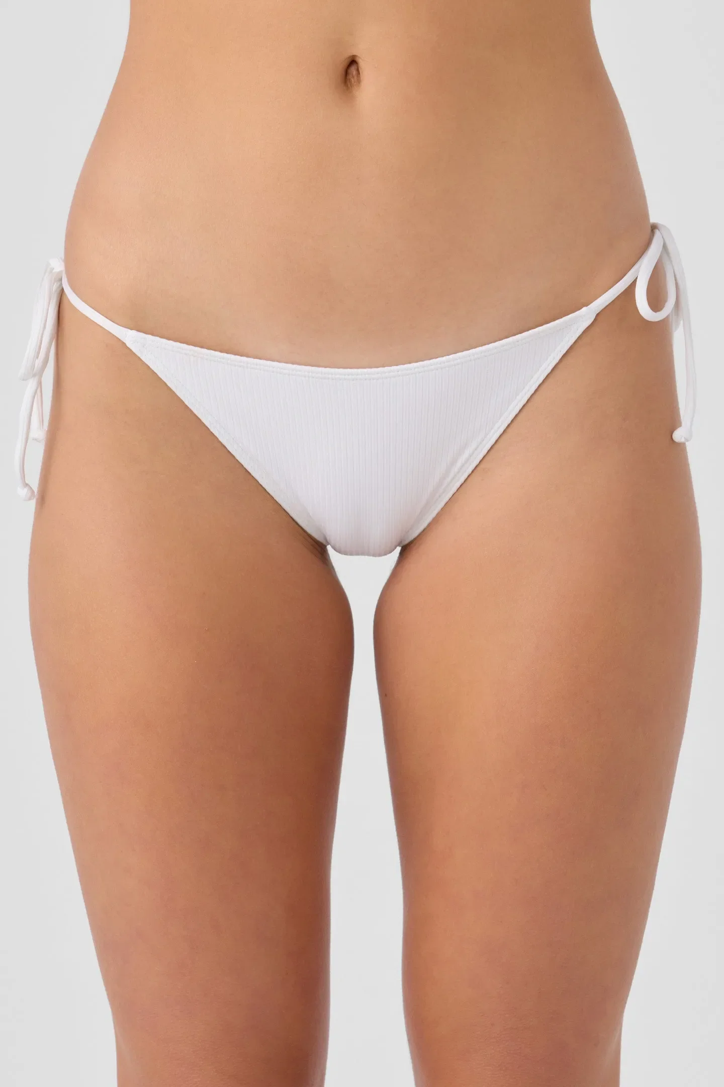 Oneill Womens Bikini Bottoms Saltwater Solids Rib Maracas Tie Side