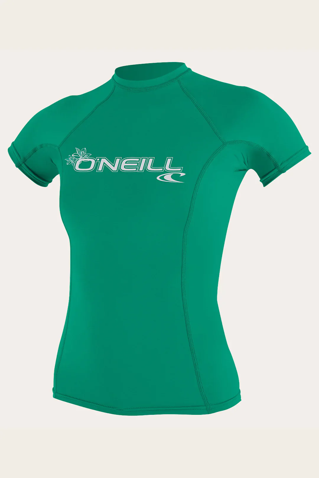 Oneill Womens Rashguard Basic Skins SS Crew