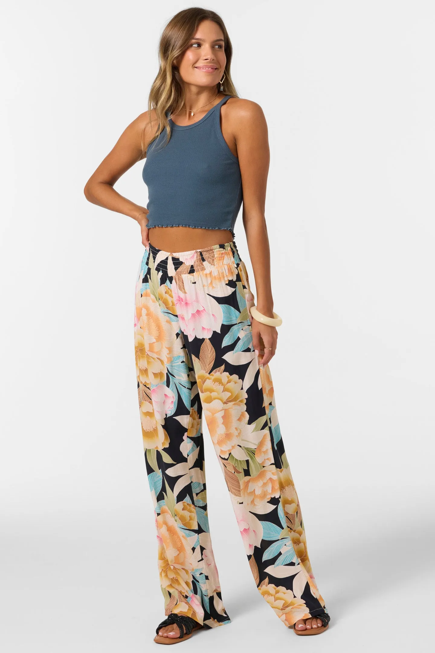 Oneill Womens Pants Jonie Mikah Floral Beach Pants