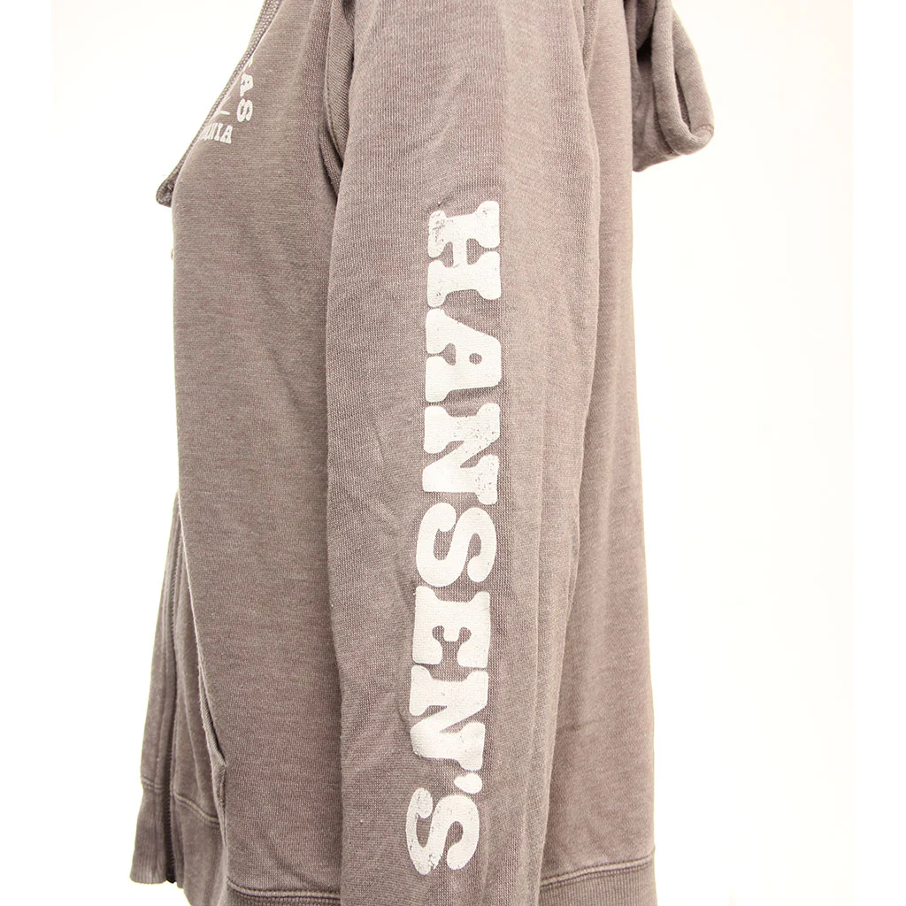 Hansen Womens Sweatshirt Bugaboo Sun Zip Hoodie