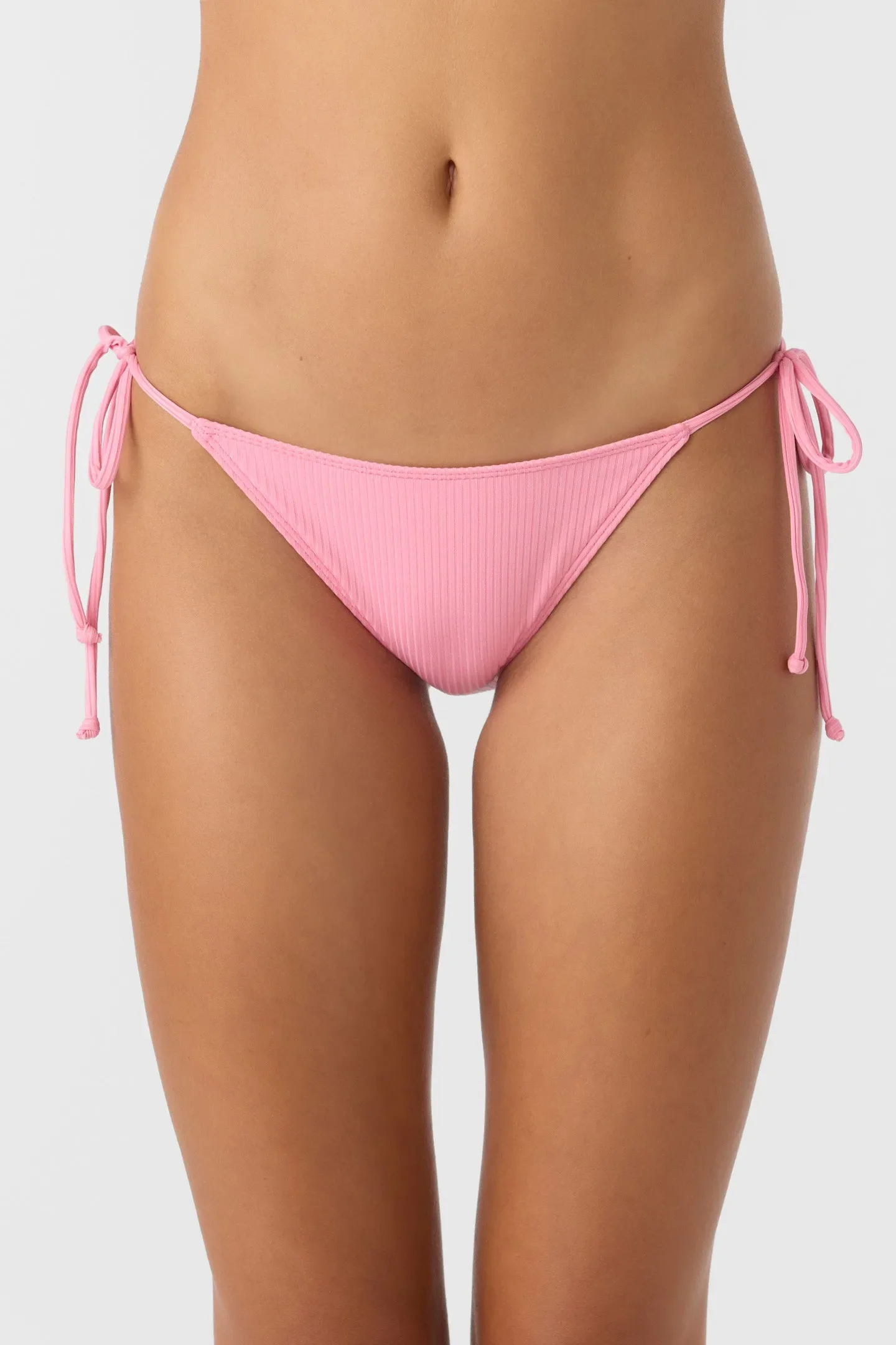 Oneill Womens Bikini Bottoms Saltwater Solids Rib Maracas Tie Side