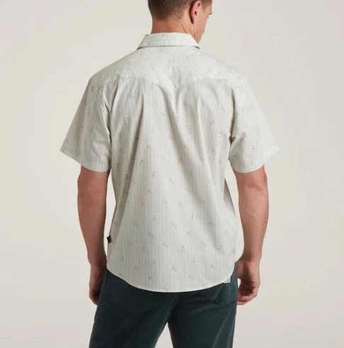 Howler Brothers Mens Woven H Bar B Snapshirt