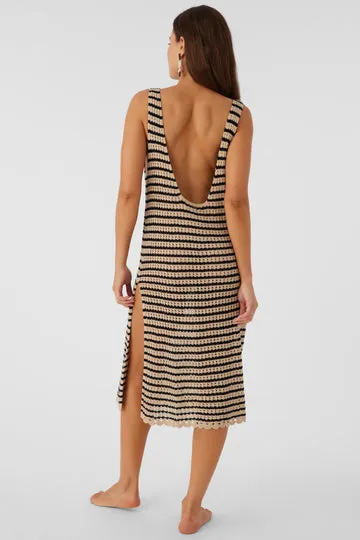 Oneill Womens Dress Kelsey Crochet Midi Cover Up