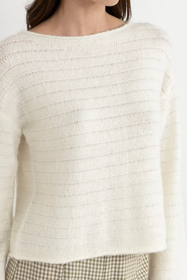 Rhythm Womens Sweater Baklava Knit