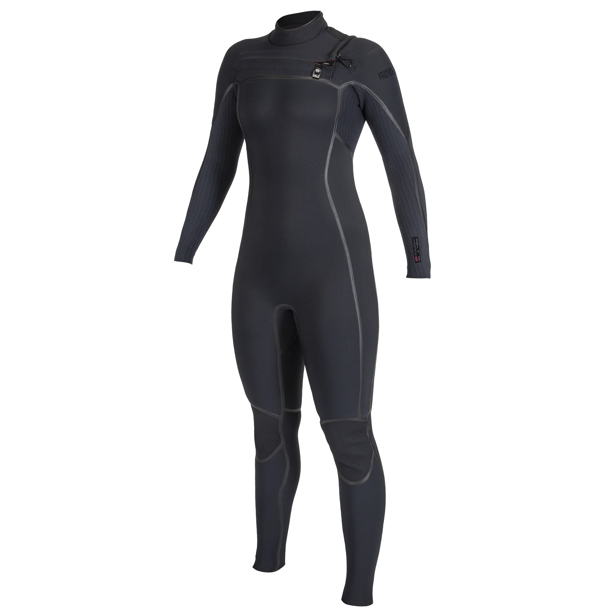 Oneill Womens Wetsuit Hyperfreak Fire Chest Zip 4/3+mm Fullsuit