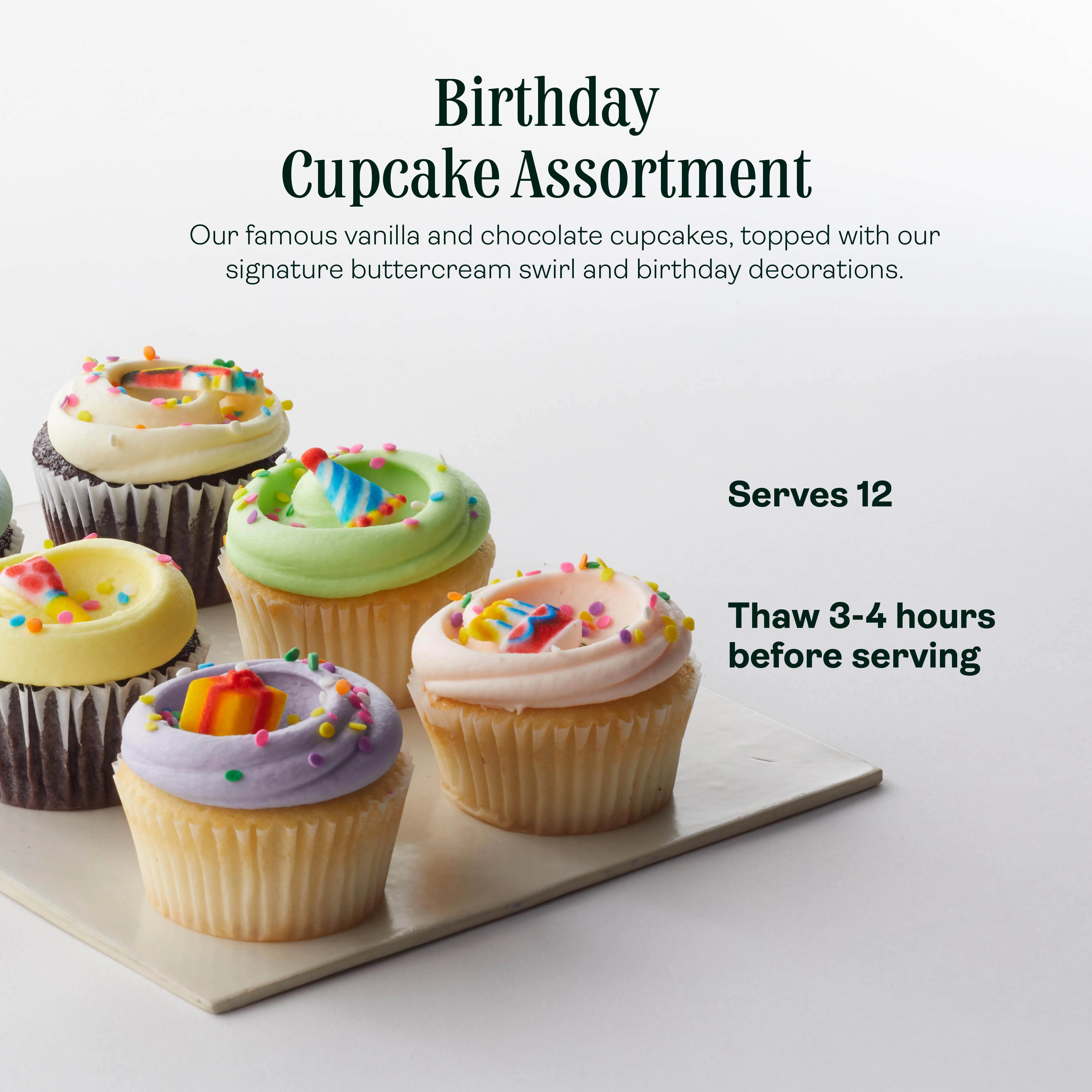 Birthday Cupcakes - Nationwide