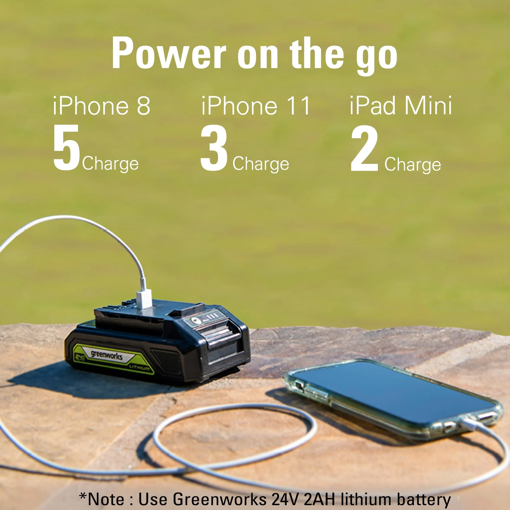 24V 10 Cordless Battery Chainsaw (Tool Only)