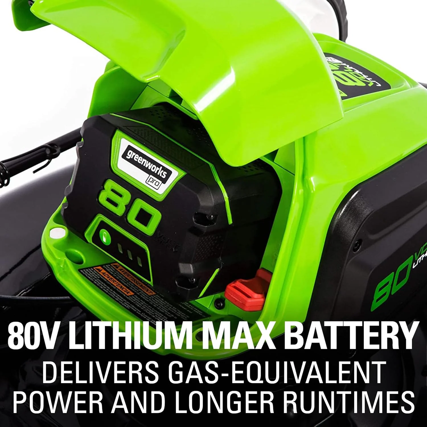 80V 21 Cordless Battery 3-in-1 Push Lawn Mower w/ 5.0Ah Battery & Charger