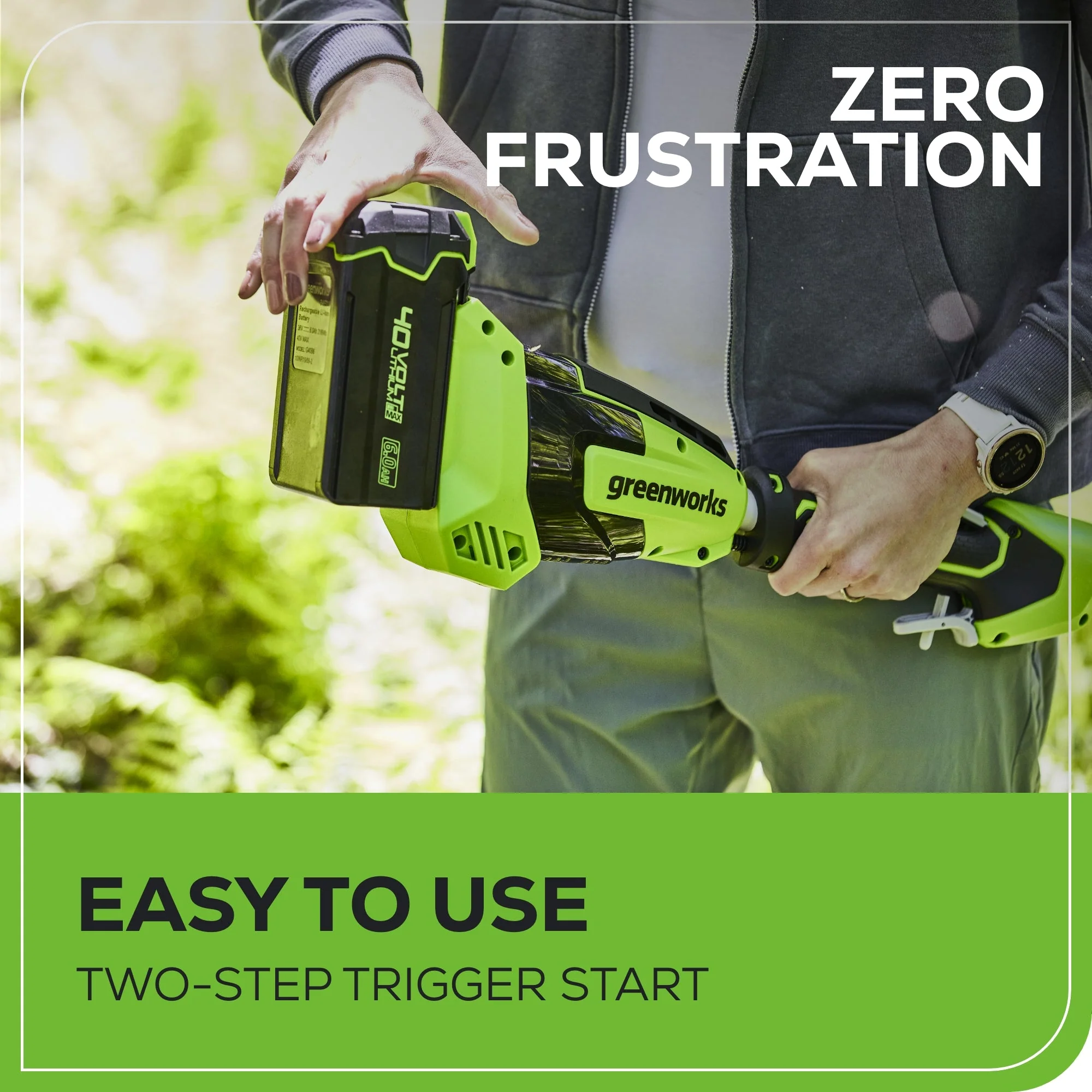 40V 8 Cordless Battery Pole Saw (Tool Only)