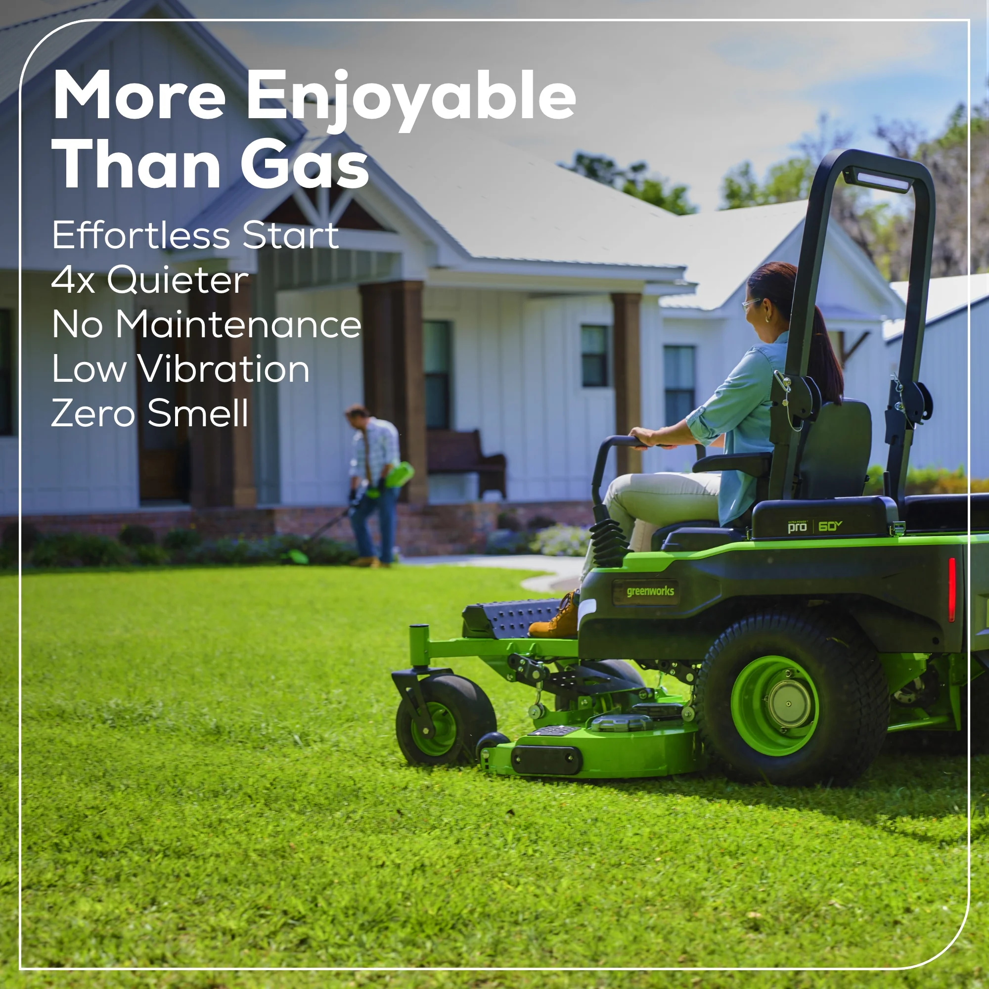 60V 54 MaximusZ Zero Turn Riding Mower with (2) 20.0 Ah, (2) 8.0 Ah & (2) 4.0 Ah Batteries and 1.5kW Charger