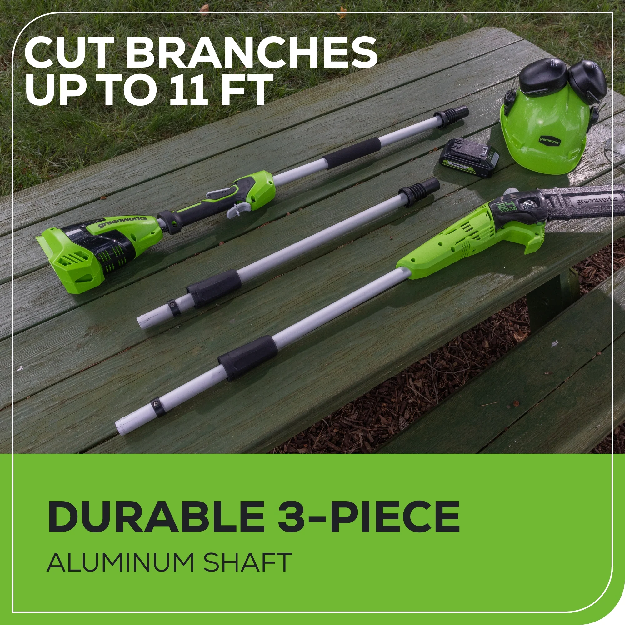 24V 8 Cordless Battery Pole Saw (Tool Only)