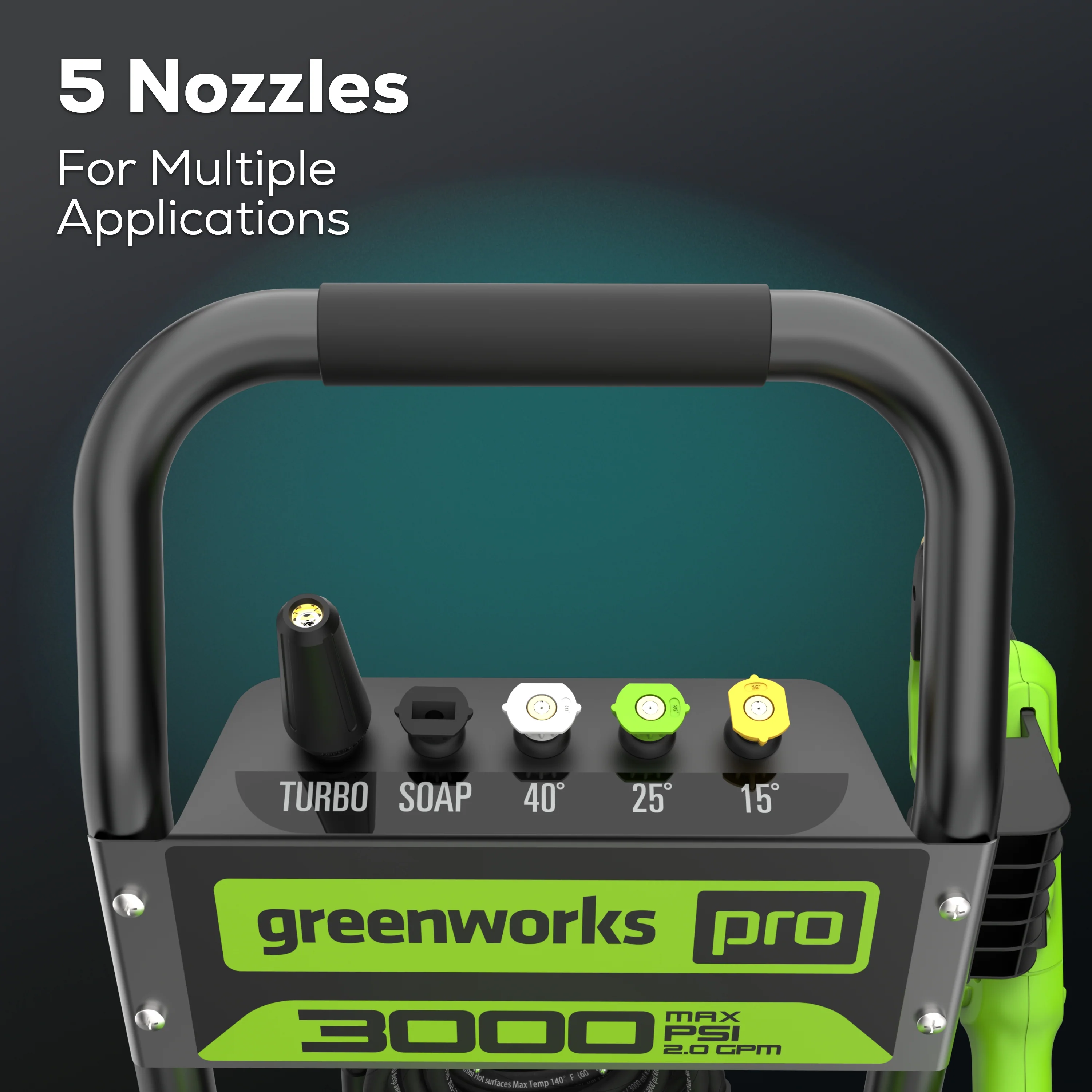 3000 PSI Electric Vertical Pressure Washer