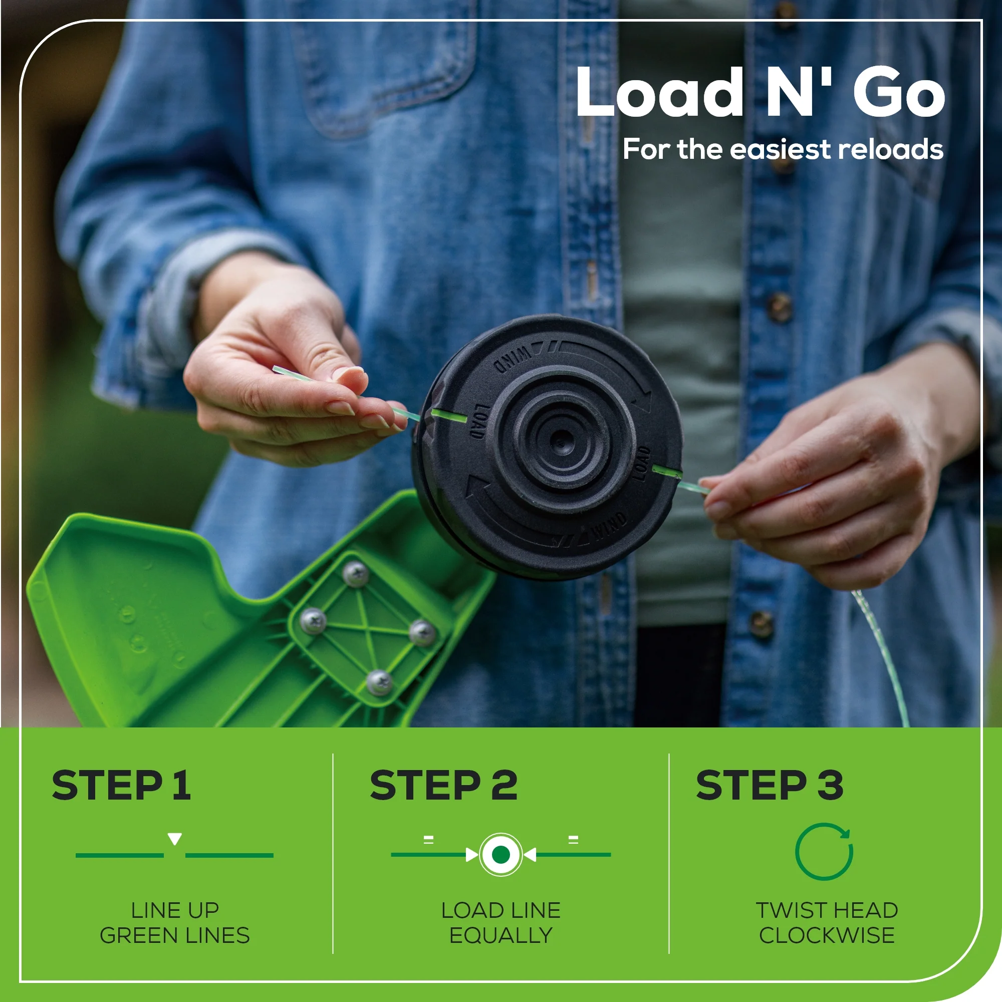 80V Cordless 16 Brushless Carbon Fiber String Trimmer w/ 2.0Ah Battery & Charger