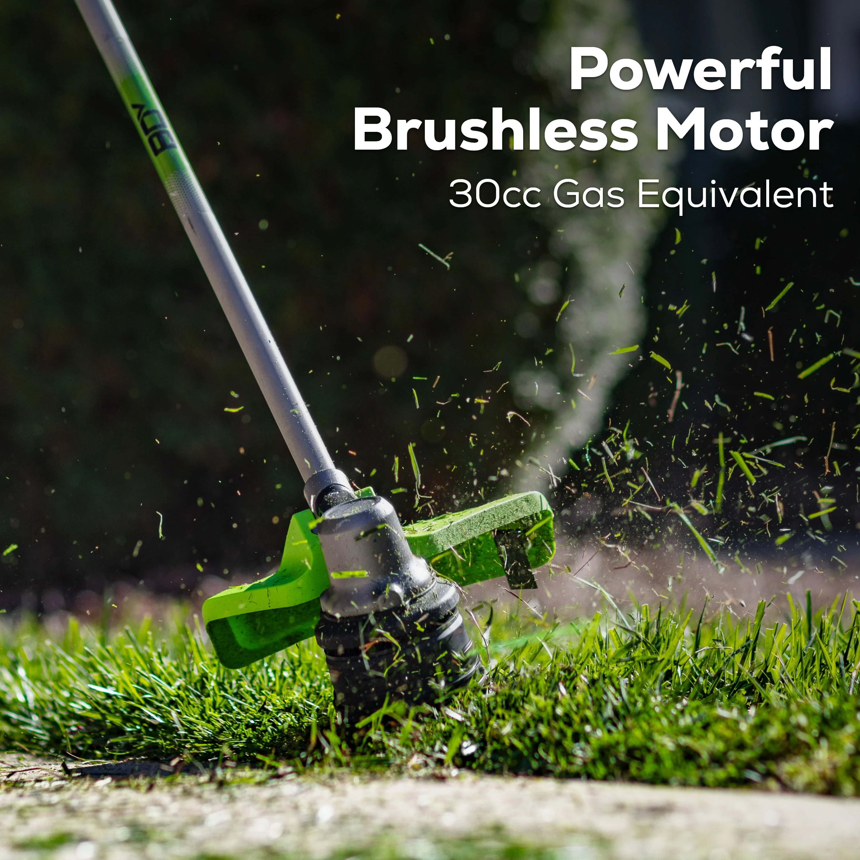 80V 17 Brushless String Trimmer w/ 2.0Ah Battery & Charger