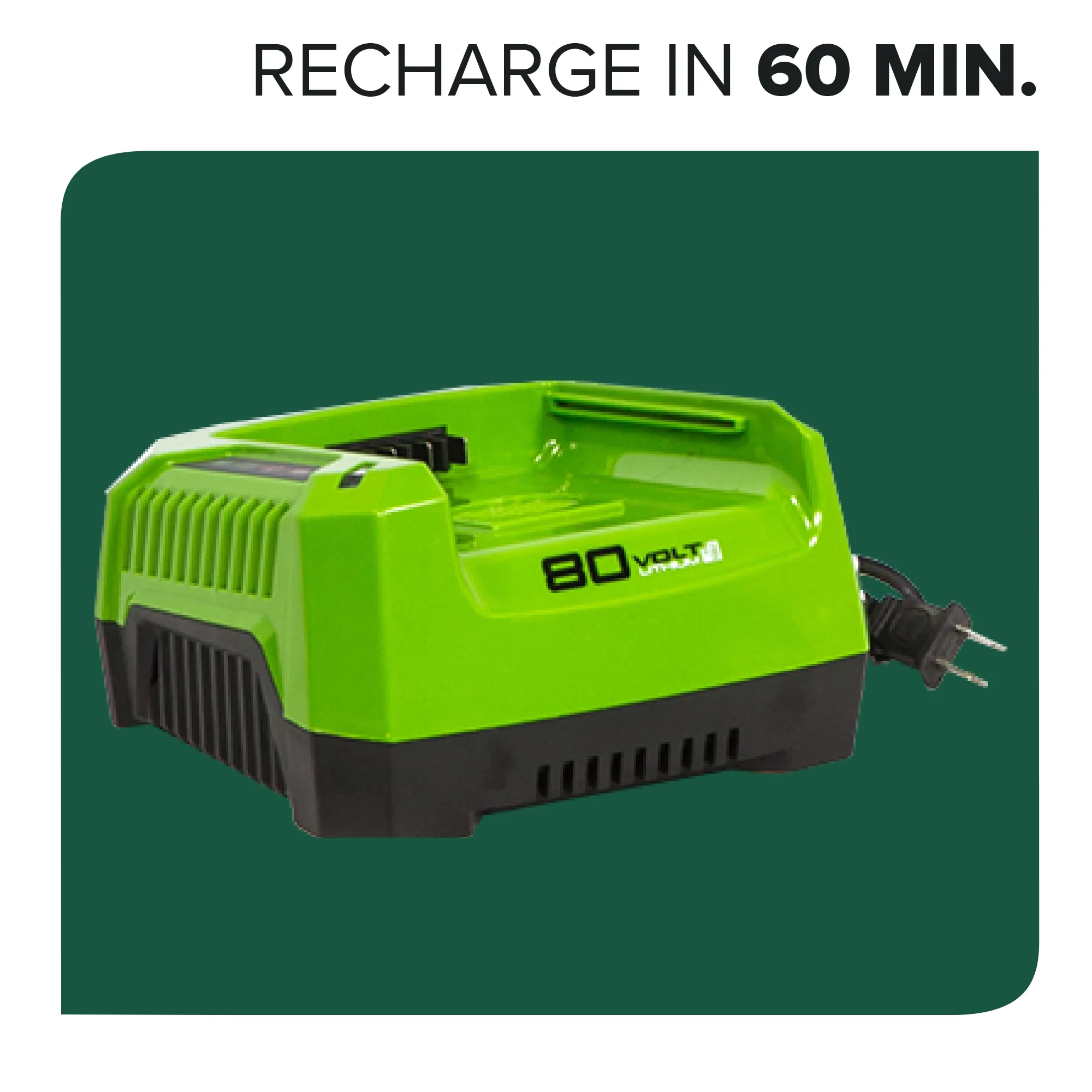 80V 20 Cordless Battery Chainsaw w/ 4.0Ah Battery & Charger