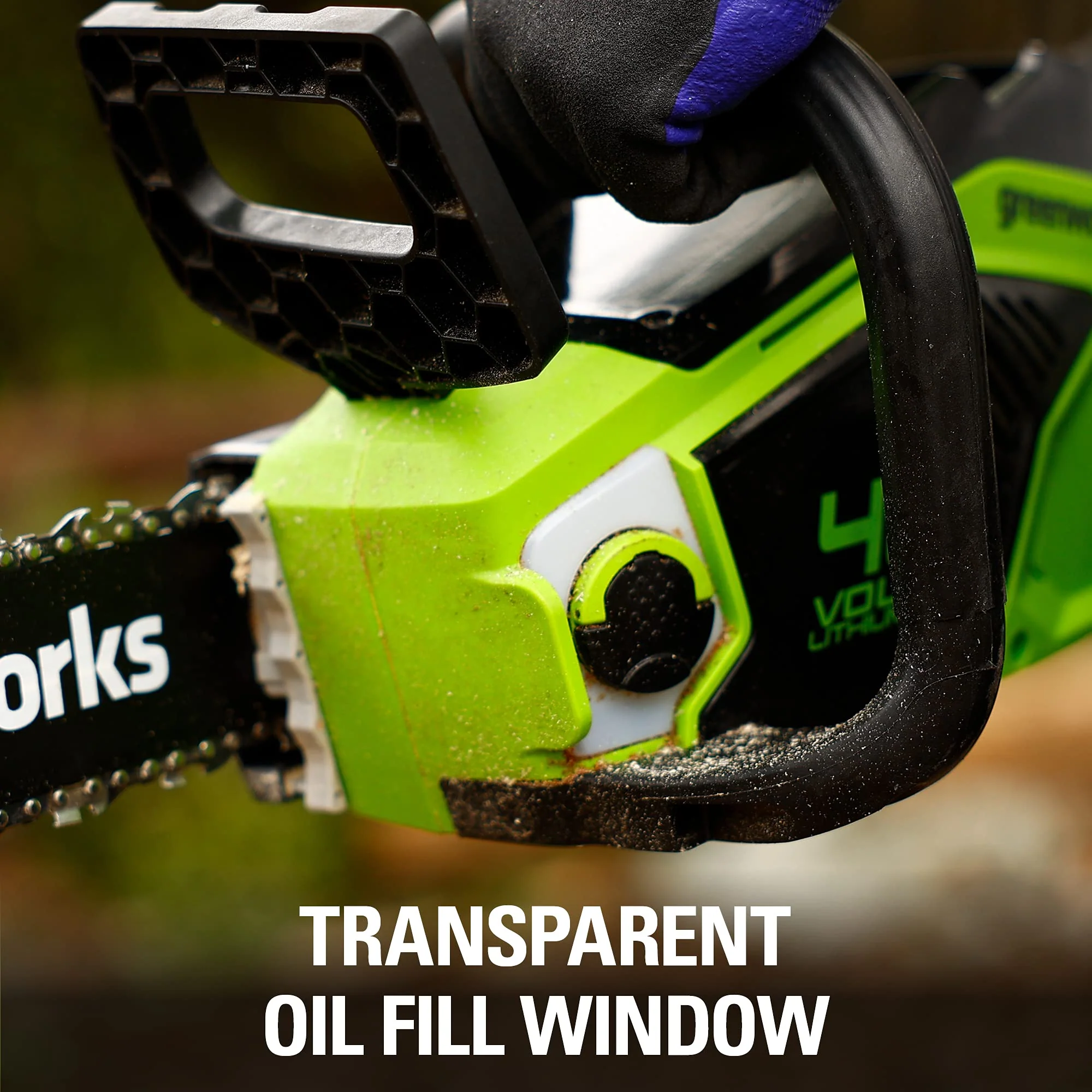 40V 14 1.5kW Cordless BatteryBrushless Chainsaw (Tool Only)