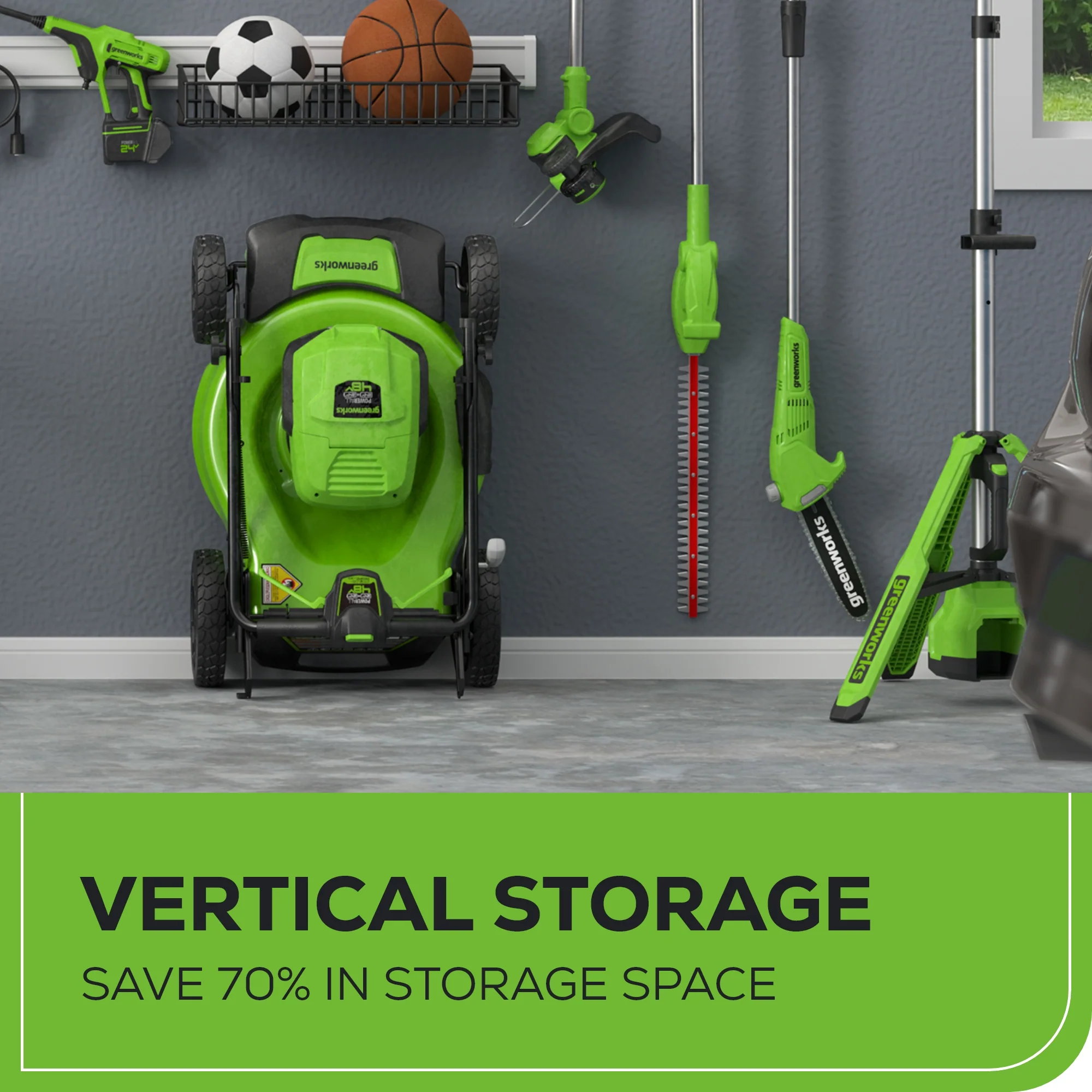 48V (2x24V) 21 Cordless Battery Self-Propelled Mower, 12 String Trimmer & 320 CFM Blower Combo Kit w/ (2) 5.0Ah Batteries & Chargers