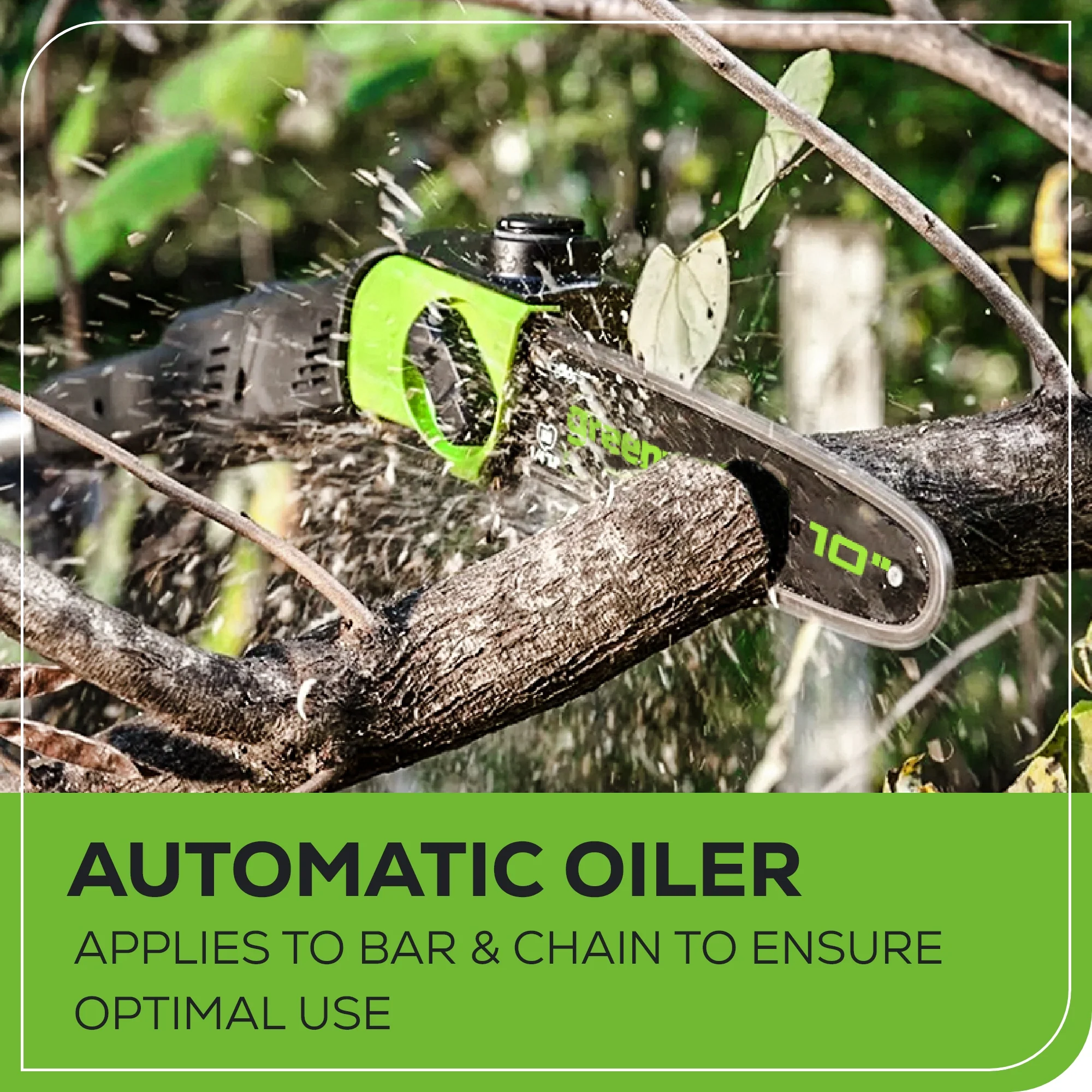 80V 10 Gen2 Cordless Battery Pole Saw (Tool Only)