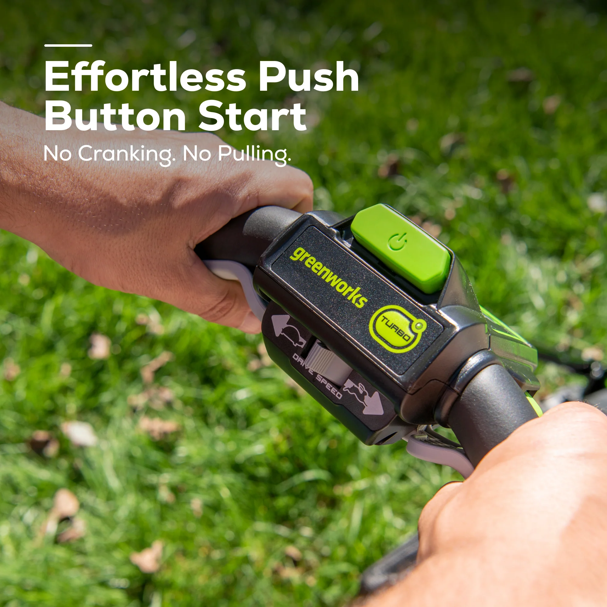 48V (2x24V) 21 Cordless Battery Self-Propelled Lawn Mower w/ Two (2) 5.0Ah USB Batteries & Dual Port Charger