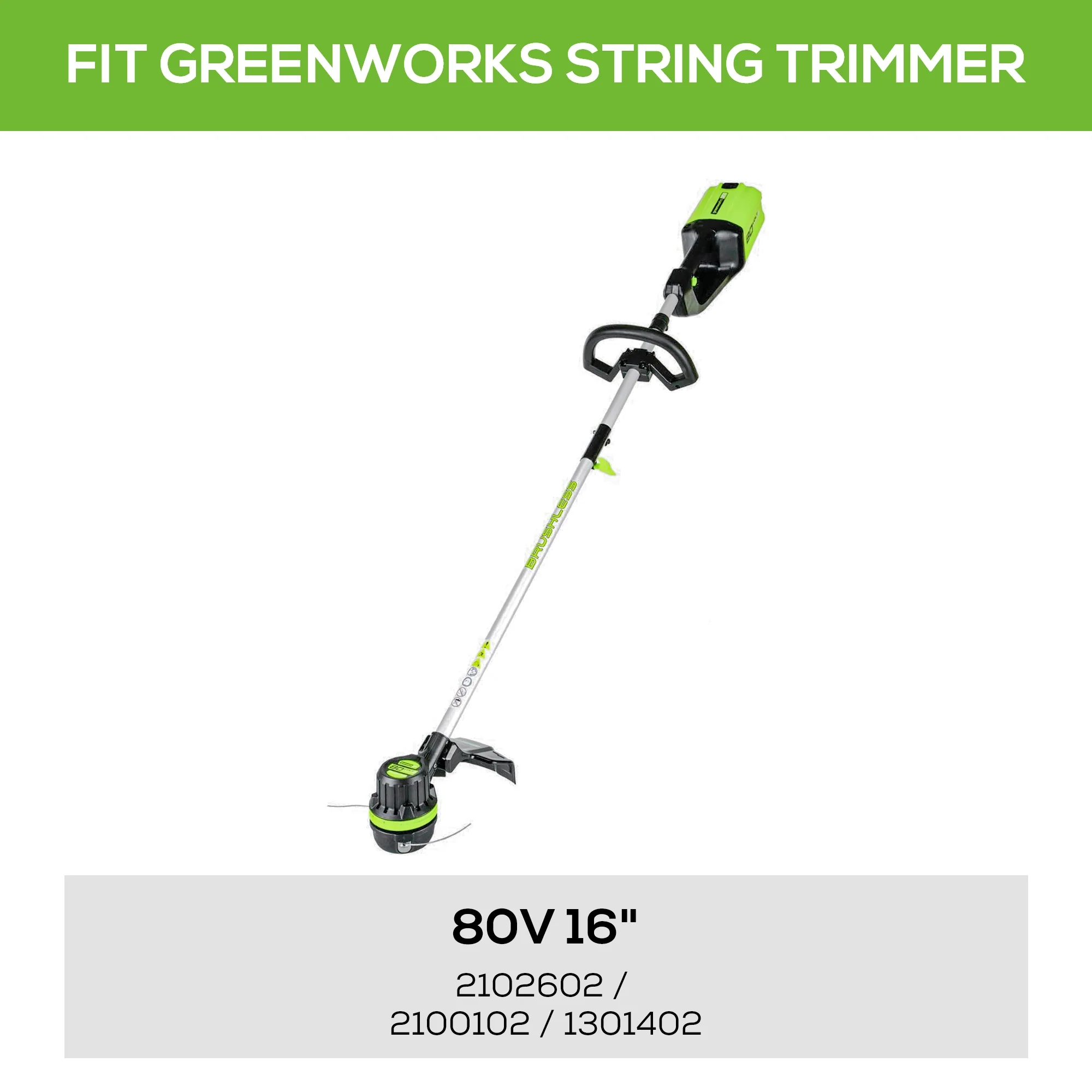 .080 Bump Feed Dual Line Replacement String Trimmer Spool