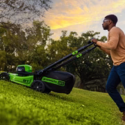 RENEWED 80V 21 Cordless Battery Brushless Self-Propelled Mower 3pc Combo Kit w/ 4.0Ah Battery & 4A Charger