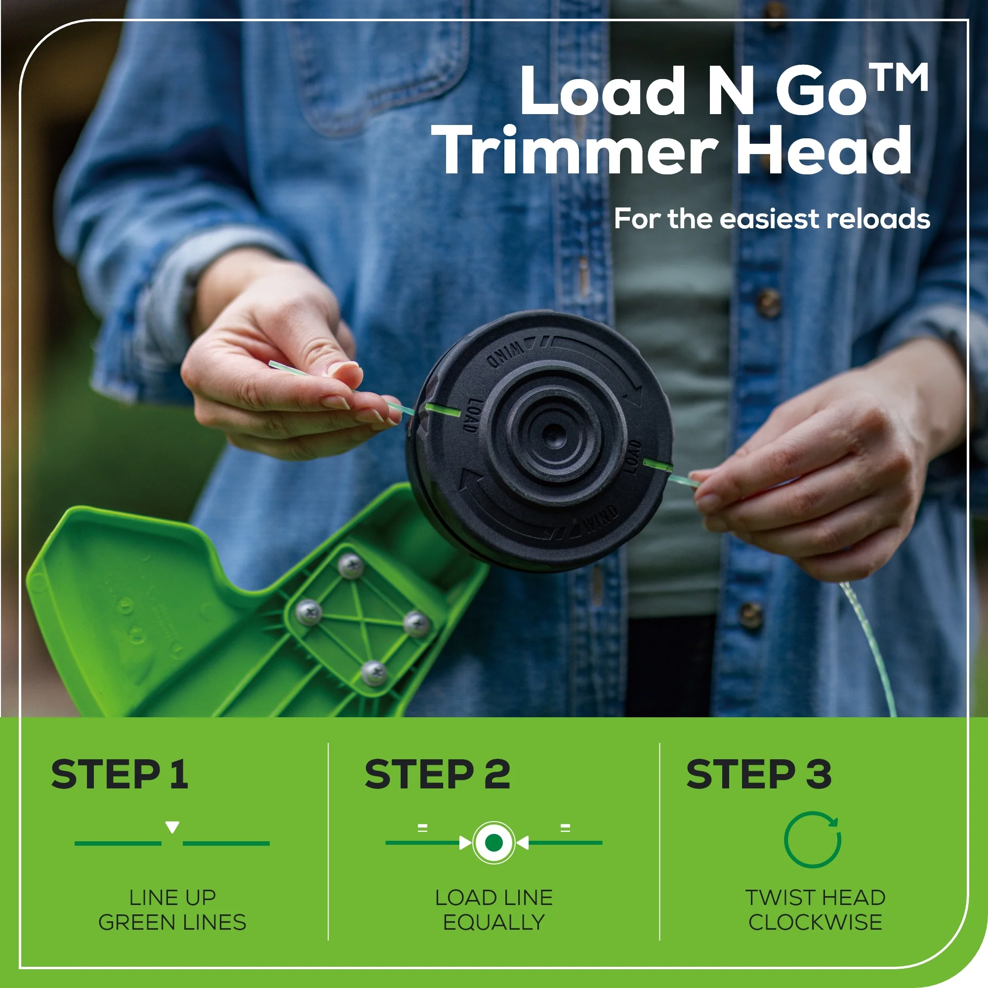 80V 16 Cordless Brushless String Trimmer w/ 2.0Ah Battery & 2Amp Charger