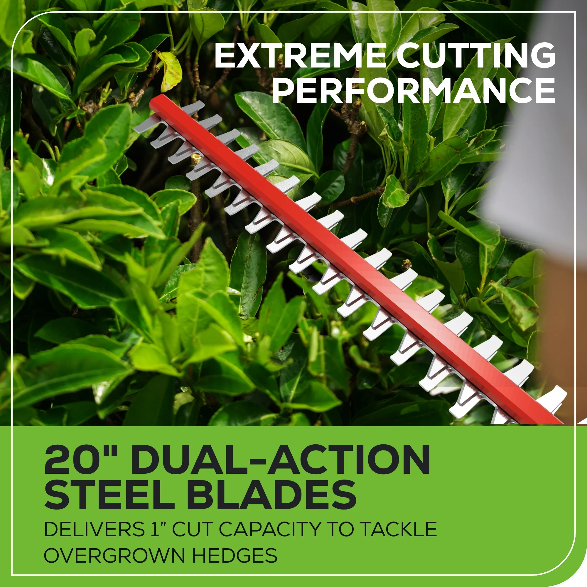 40V Cordless 8 Pole Saw with Hedge Trimmer Attachment Combo Kit (Tool Only)