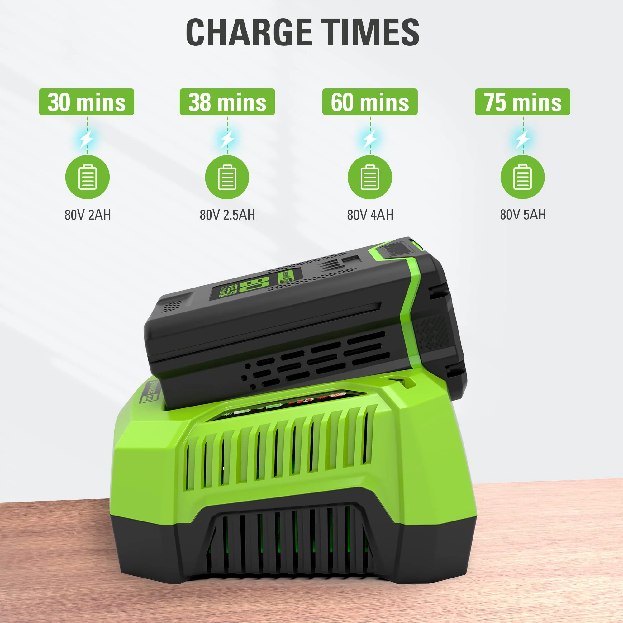 RENEWED 80V 4.0A Rapid Battery Charger