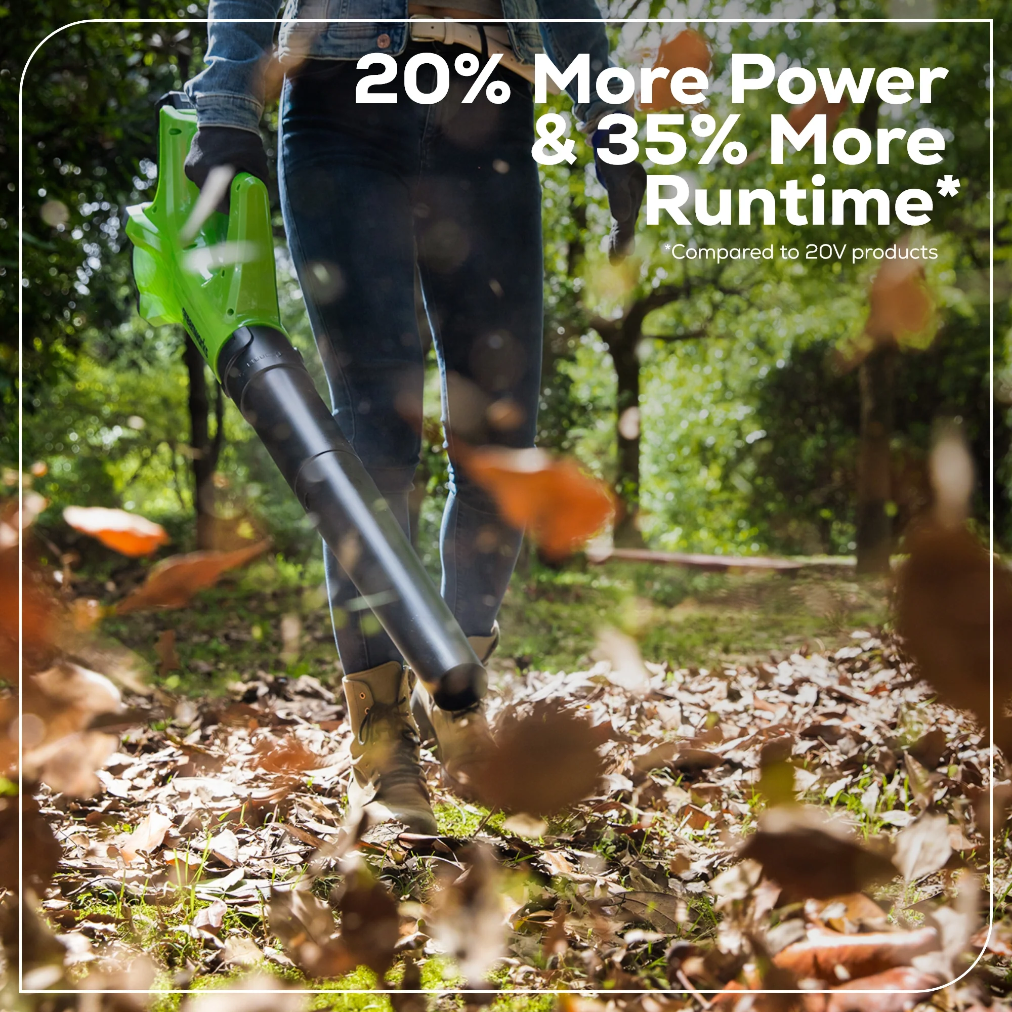 24V Cordless 330 CFM Axial Blower w/ 2.0Ah Battery & Charger