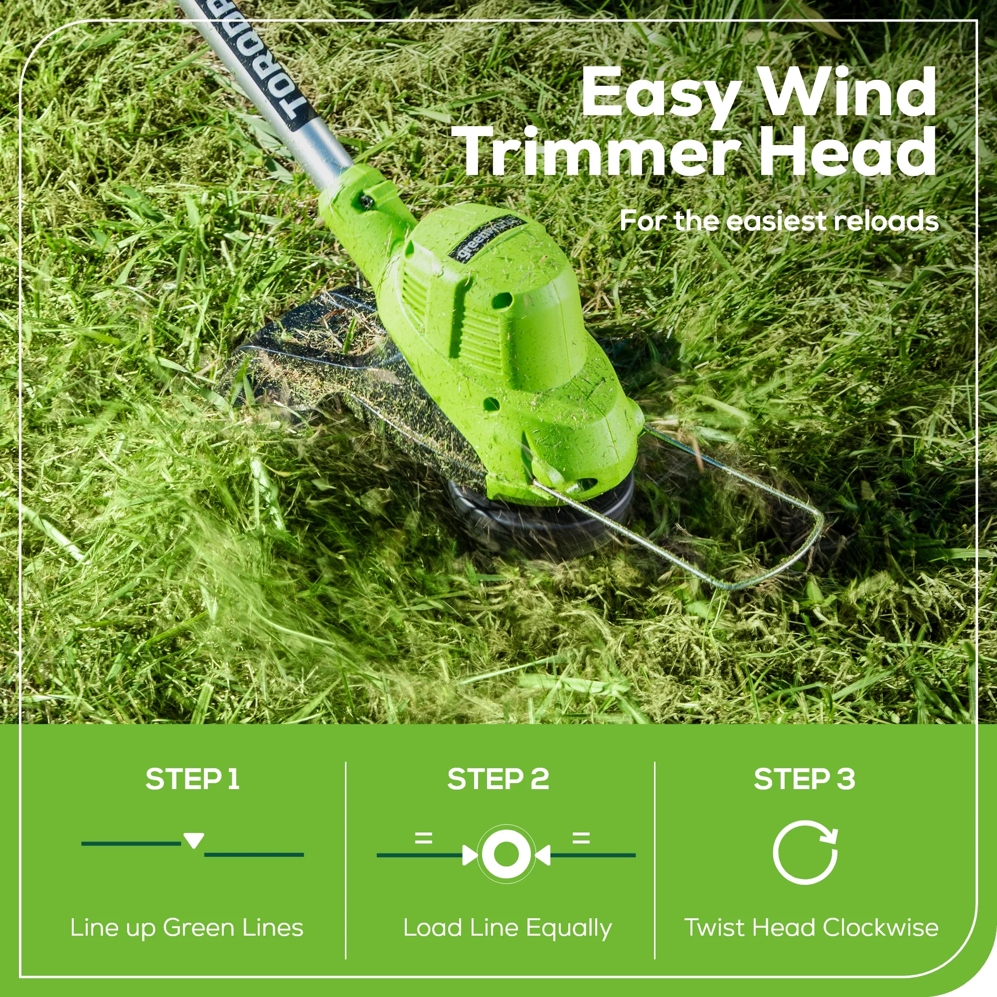 40V 15 Cordless Battery String Trimmer/Blower Combo Kit w/ 2.5Ah Battery & Charger