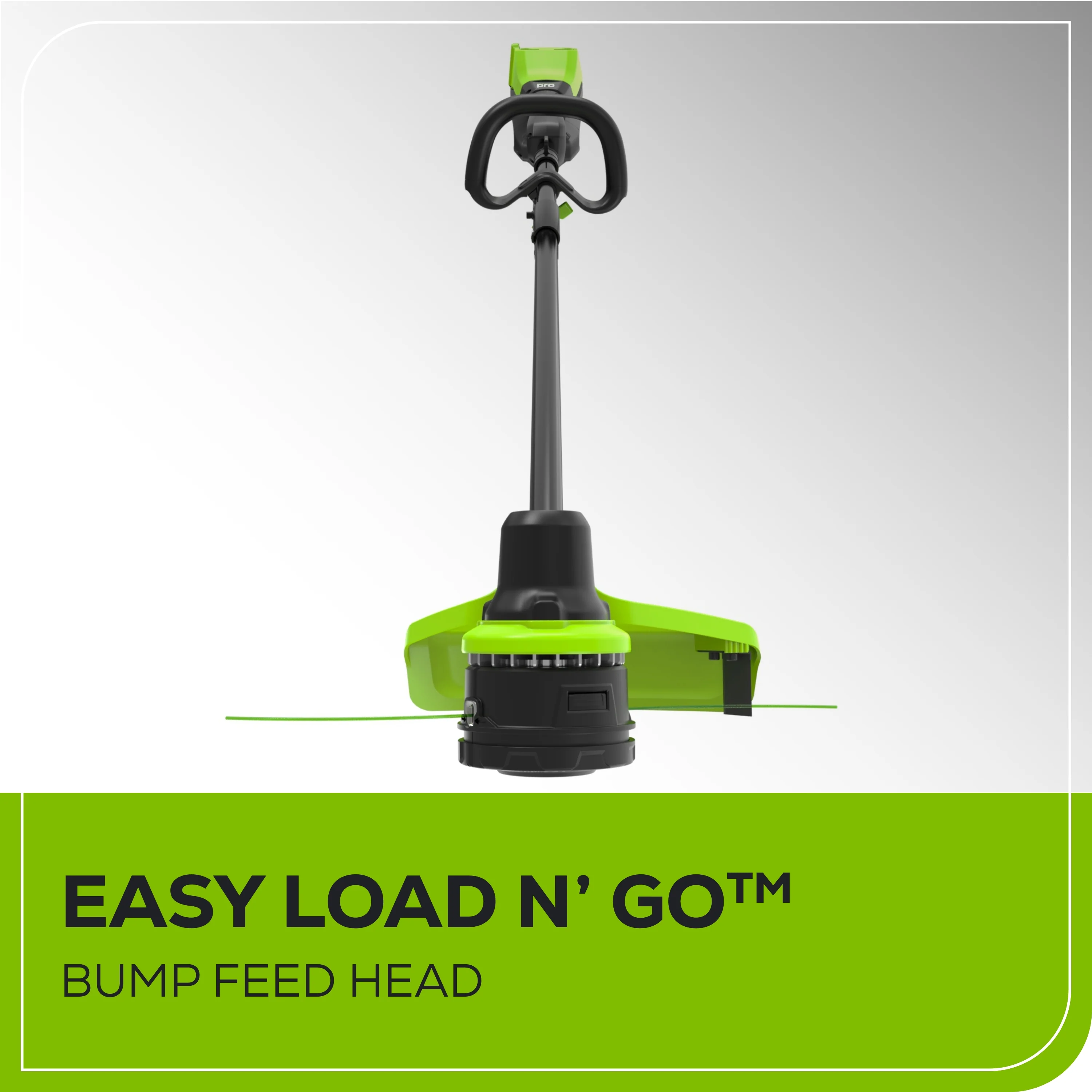 60V 17 Cordless Battery Brushless String Trimmer w/ 2.5Ah Battery & Charger