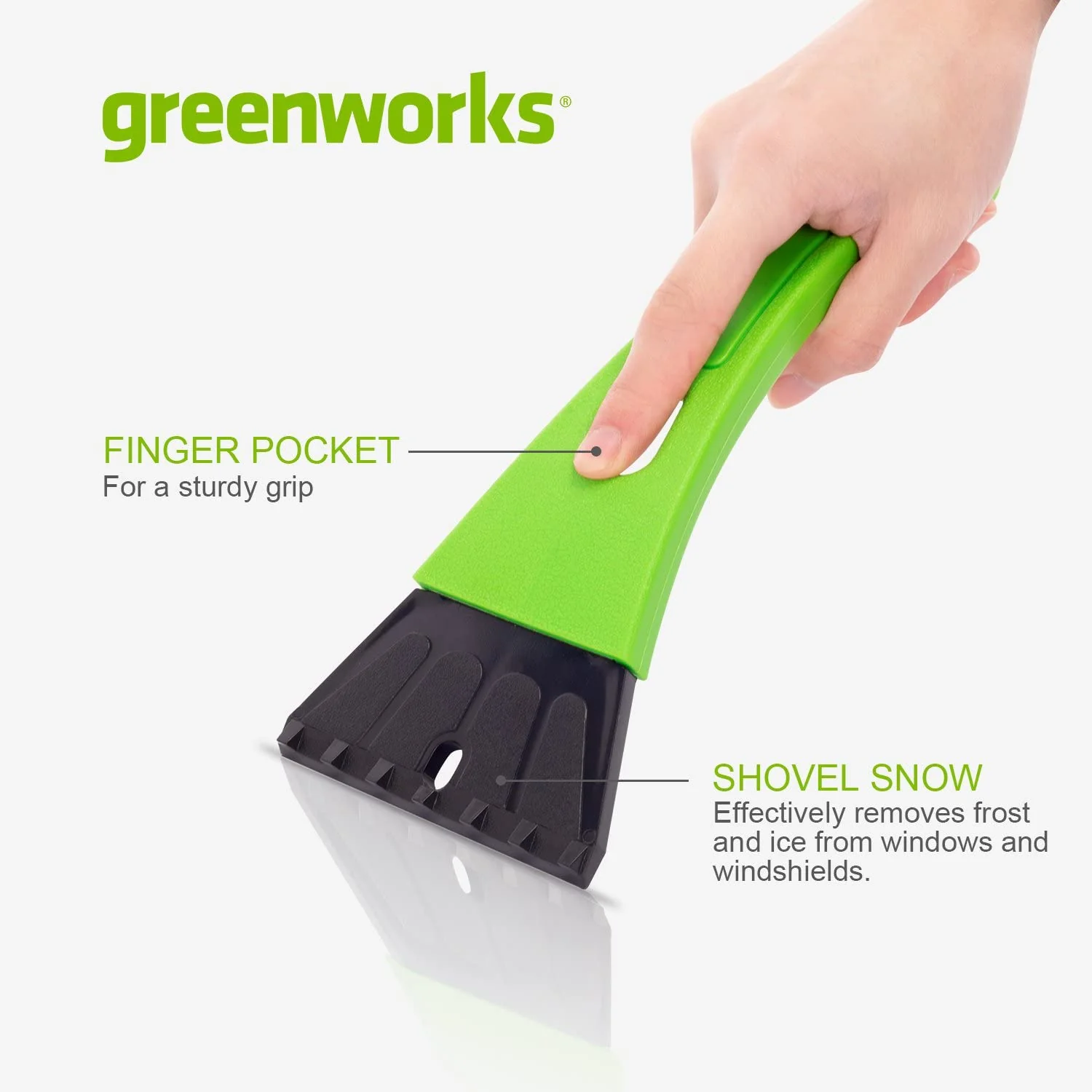 Car Care Curved Scraper