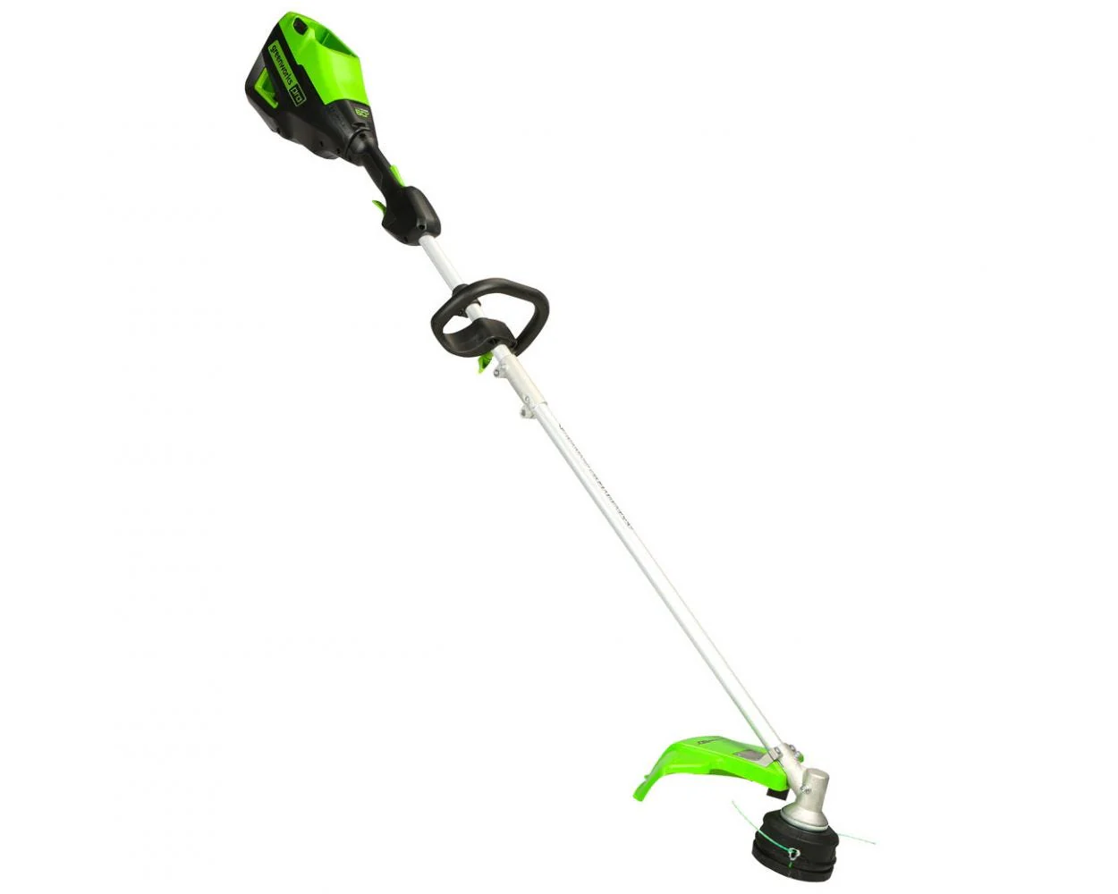 60V 16 Cordless Battery String Trimmer (Attachment Capable) & 10 Polesaw Attachment Combo Kit w/ 4.0 Ah Battery & Charger
