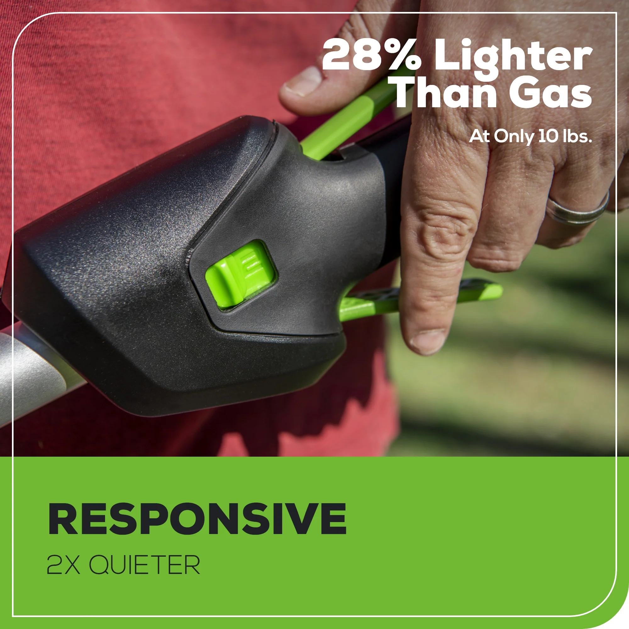 60V 17 Cordless Battery Push Lawn Mower and 13 String Trimmer Combo Kit w/ 4.0Ah Battery & Charger