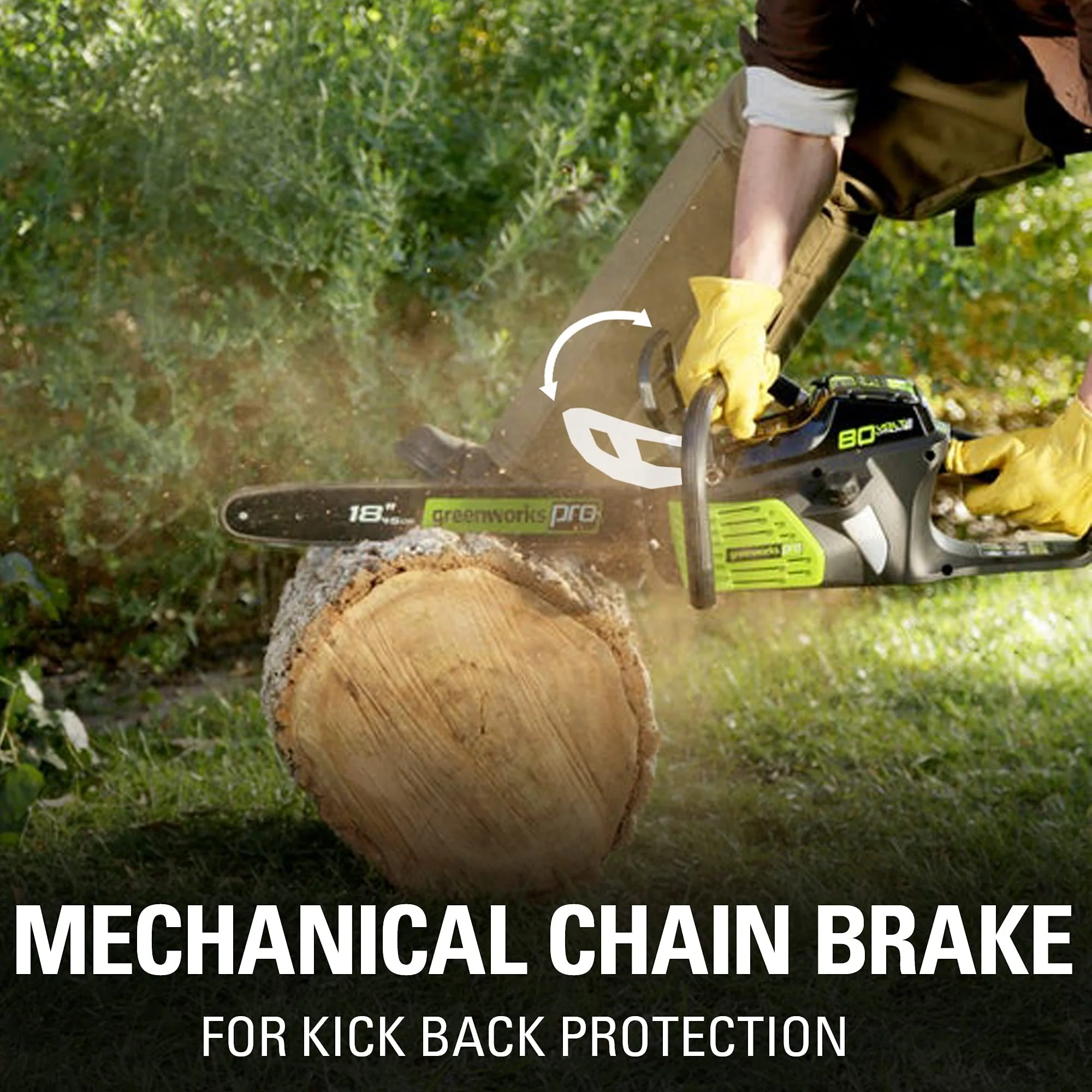 Pro 80V 18 Brushless Chainsaw (Tool Only)