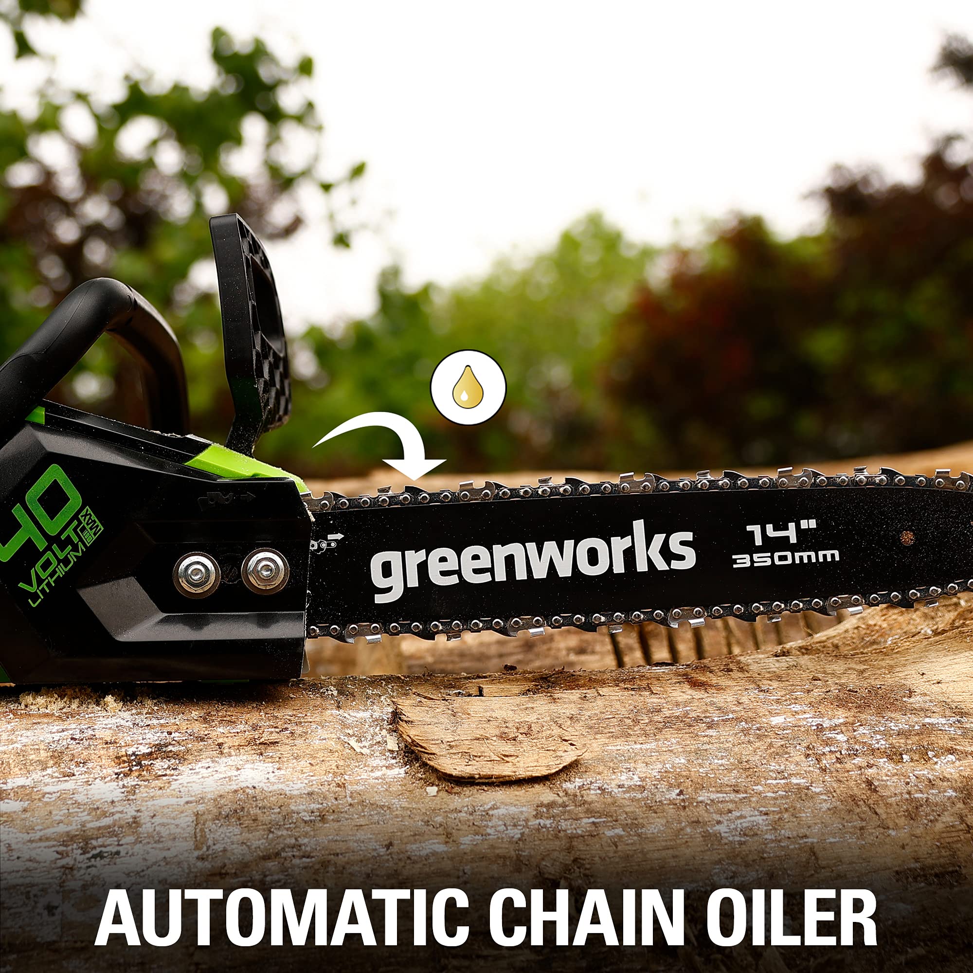 40V 14 1.5kW Cordless BatteryBrushless Chainsaw (Tool Only)