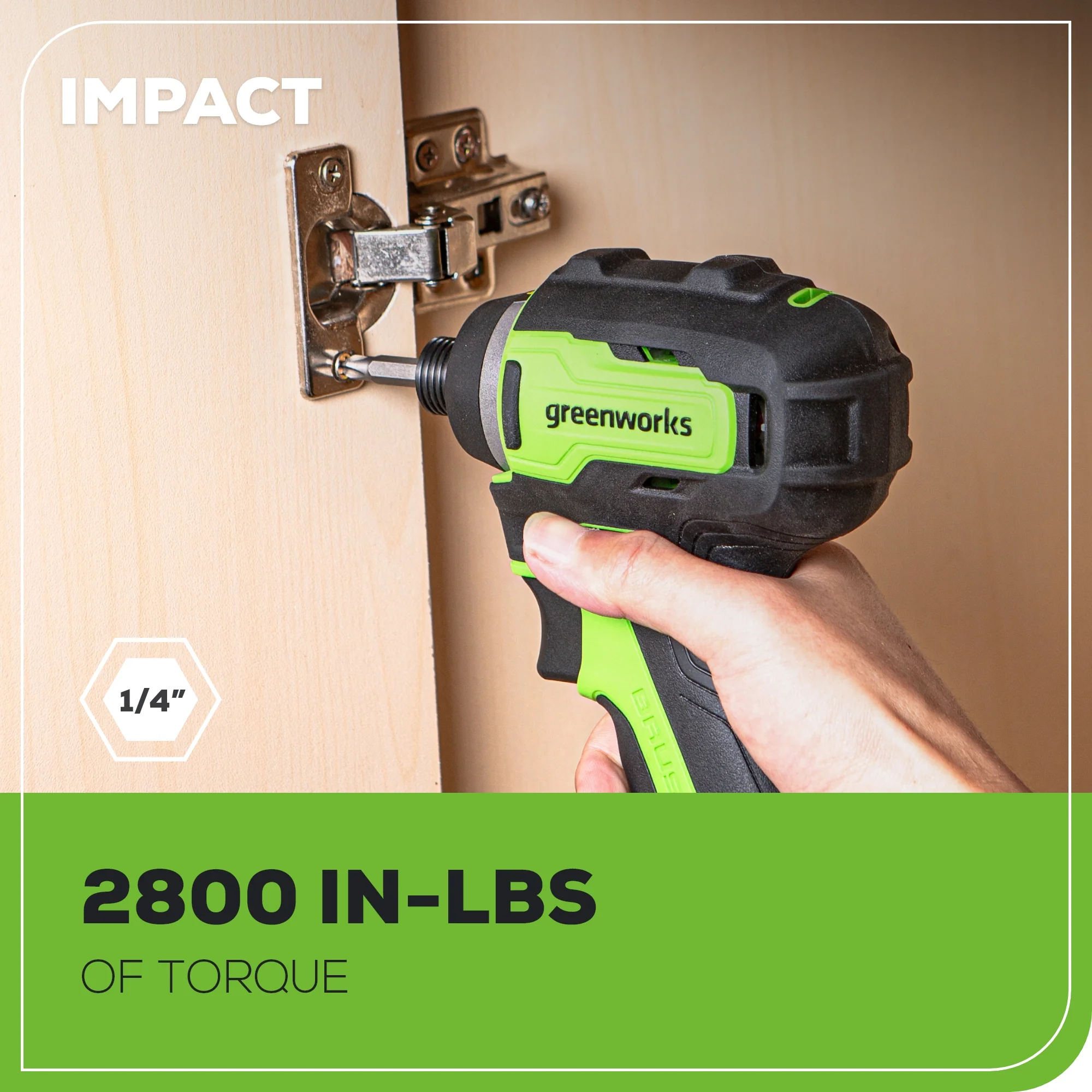 RENEWED 24V Brushless 1/2” Drill / Driver, 1/4” Hex Impact Driver, 8 pcs Bit Set & Bag Kit w/ (2) 2.0Ah Batteries & Charger