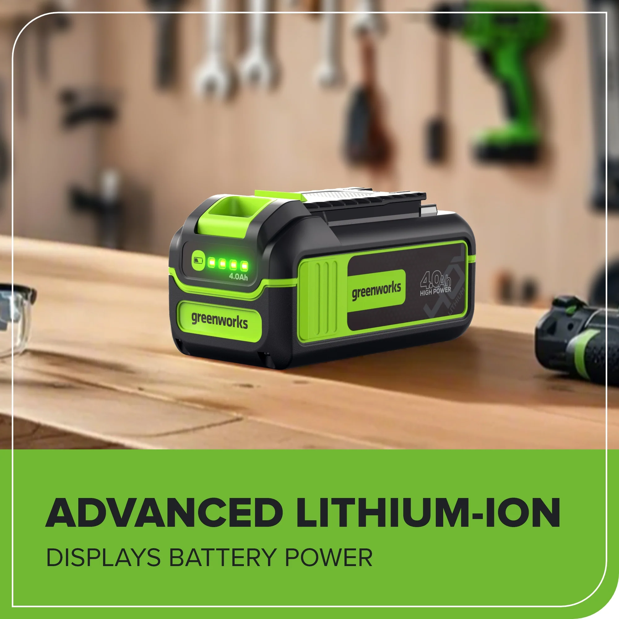 40V 4.0Ah High Power Battery