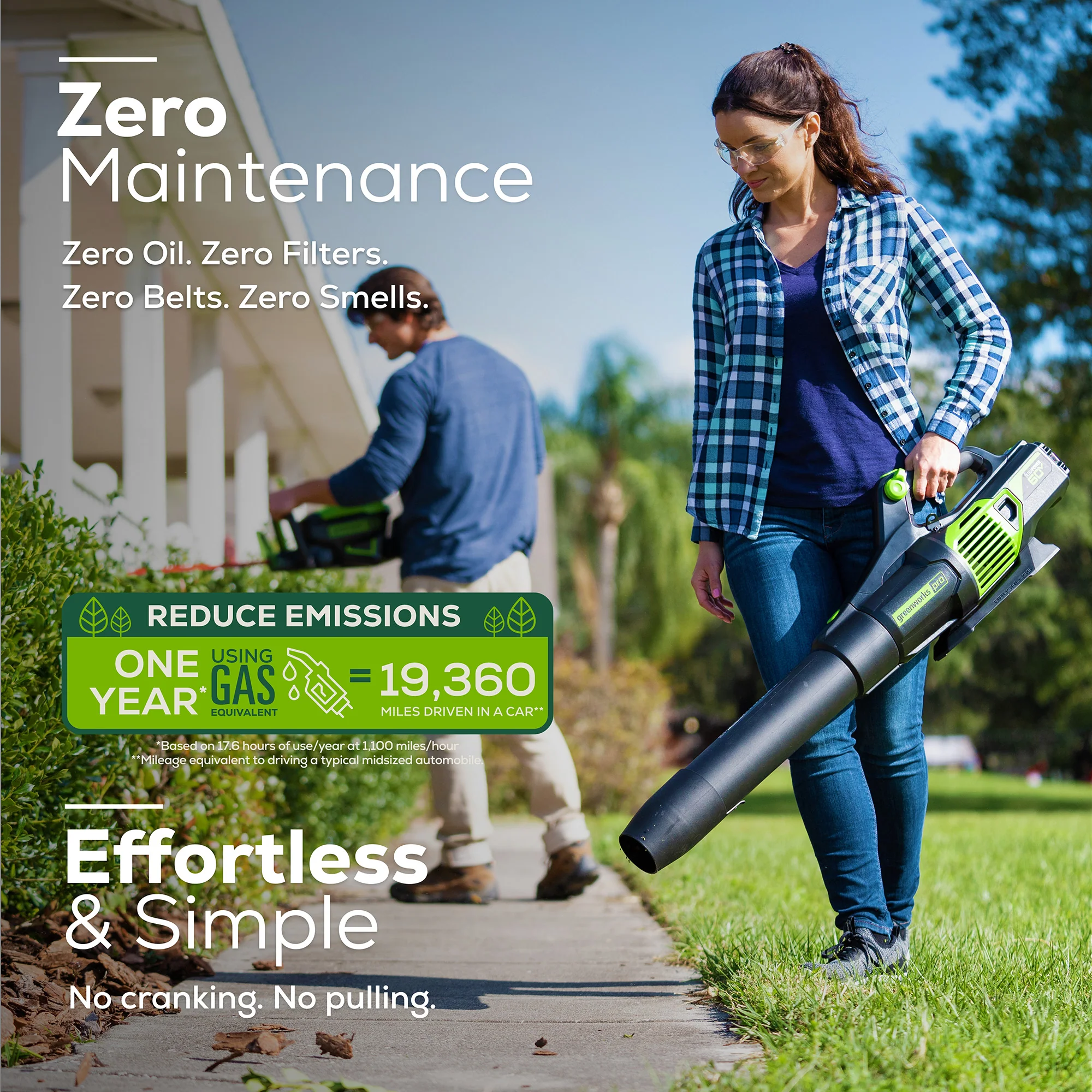 60V 25 Cordless Battery Self-Propelled Mower Combo Kit w/ Blower, (2) 4.0Ah Batteries and Dual Port Charger