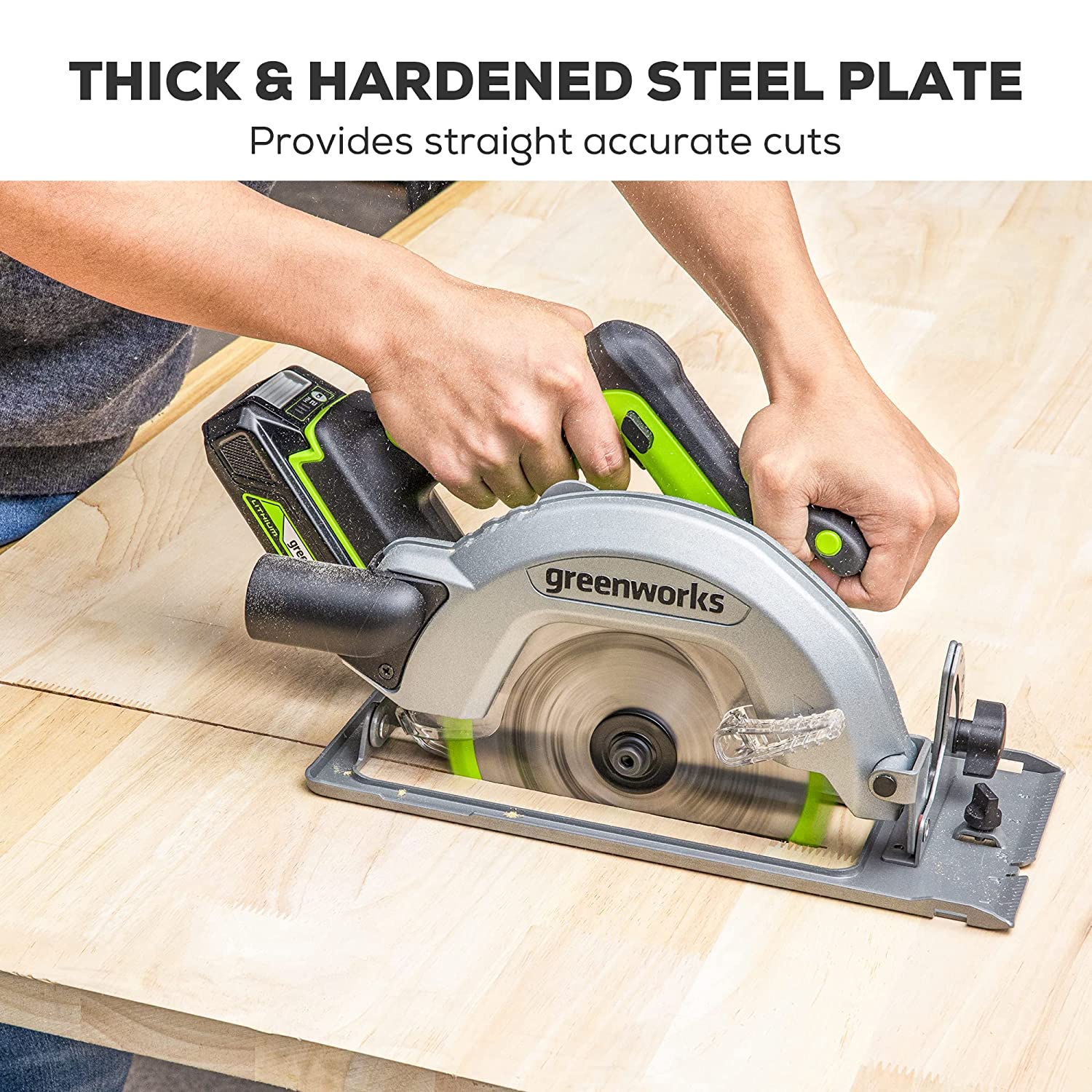 Greenworks 24V 7-1/4  24T Circular Saw Blades,3pc