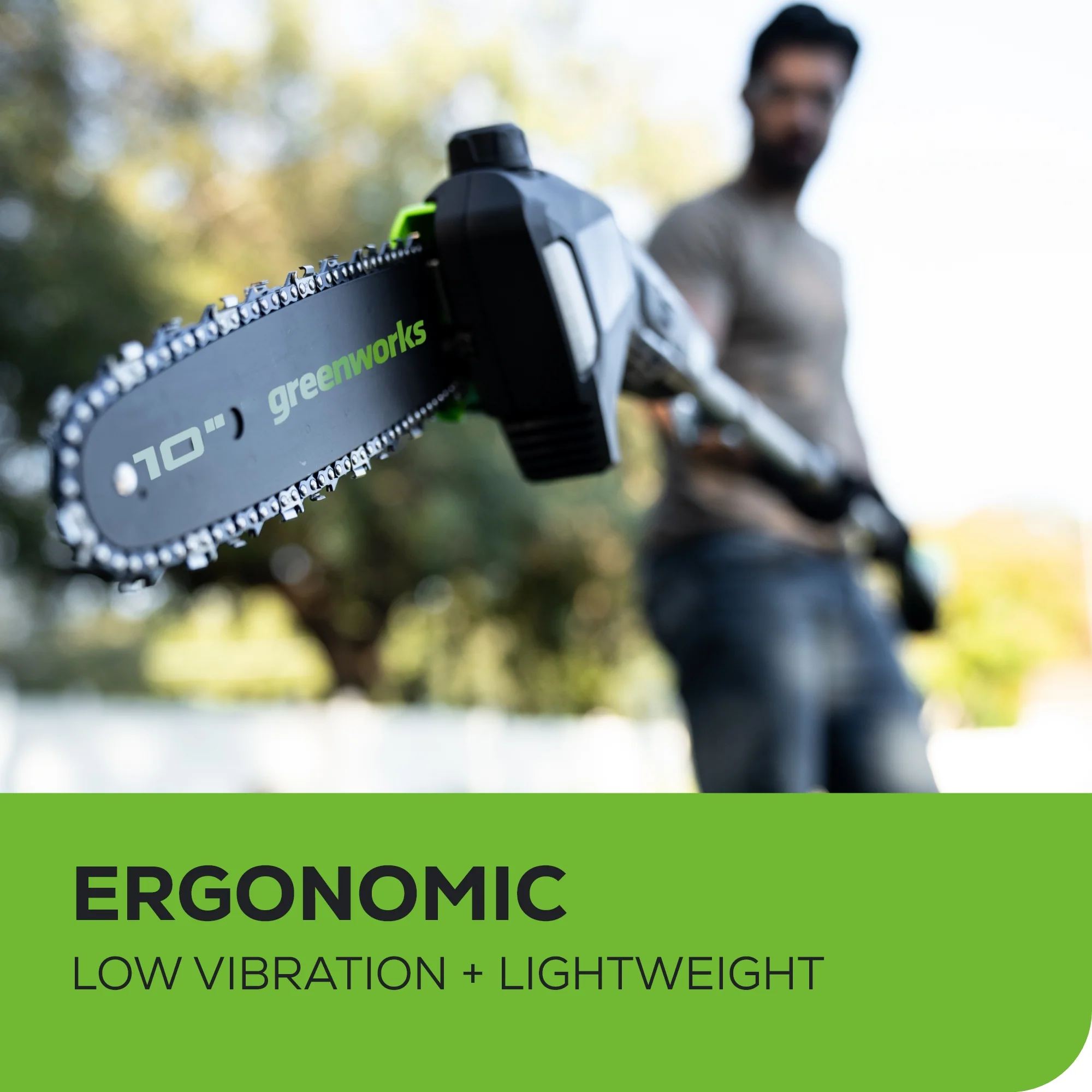 80V 10 Gen2 Cordless Battery Pole Saw (Tool Only)