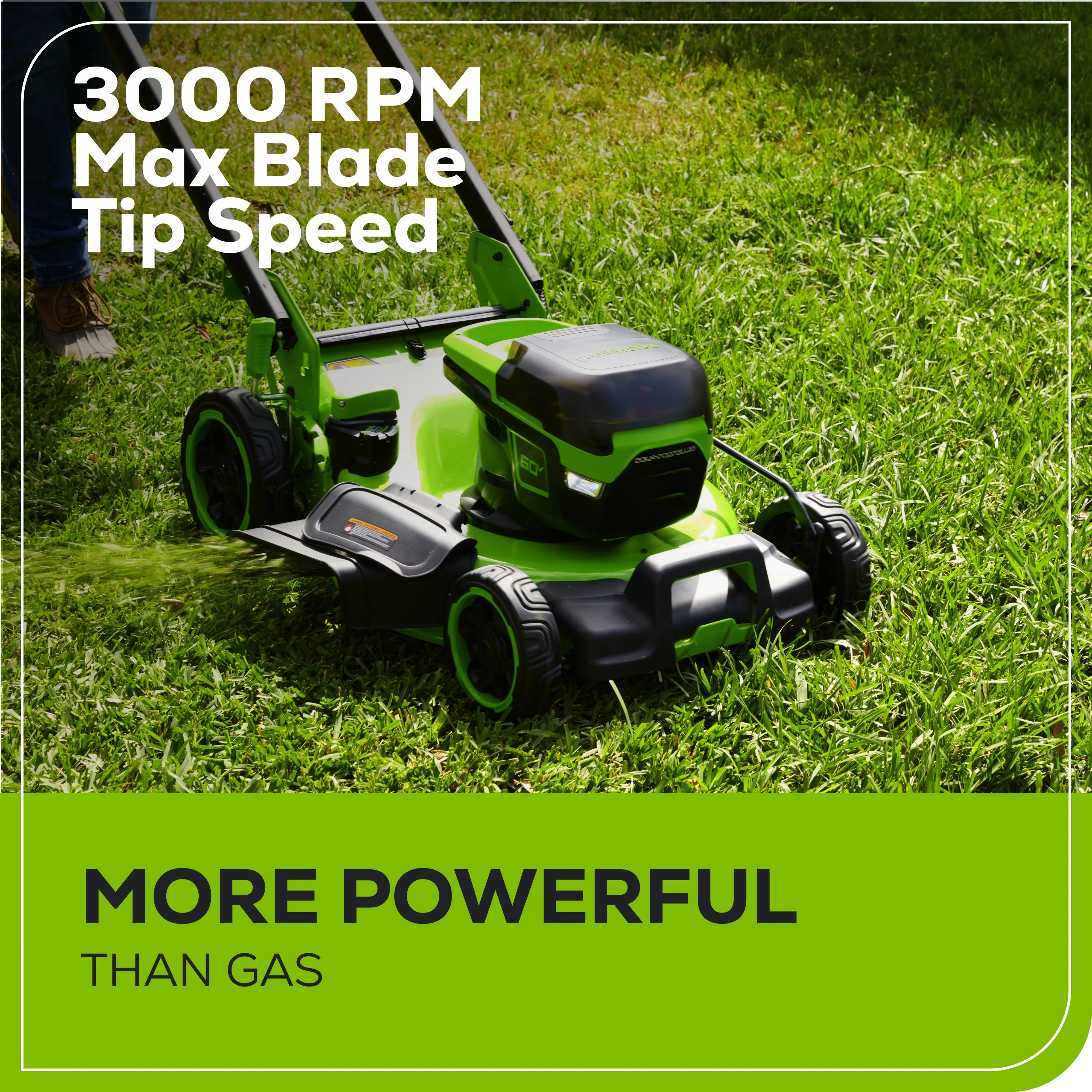 60V 22 Cordless Battery Self-Propelled Mower & 16 String Trimmer Combo Kit w/ (1) 8.0Ah and (1) 2.5Ah Batteries & (2) Chargers